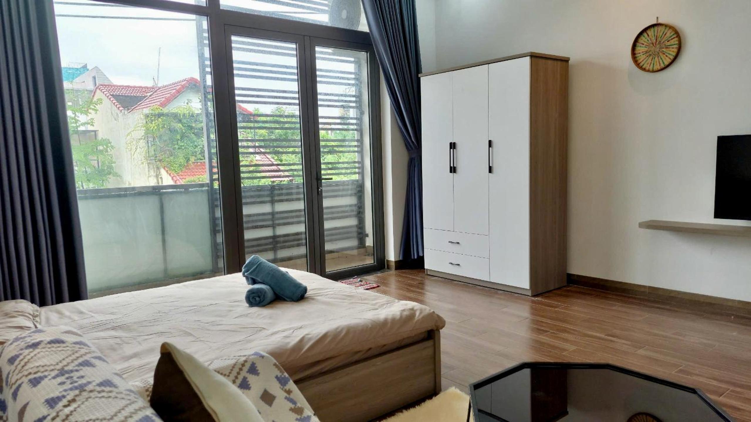Cozy Eco Tamy Serviced Apartment in My An Beach Studio Balcony Rooftop