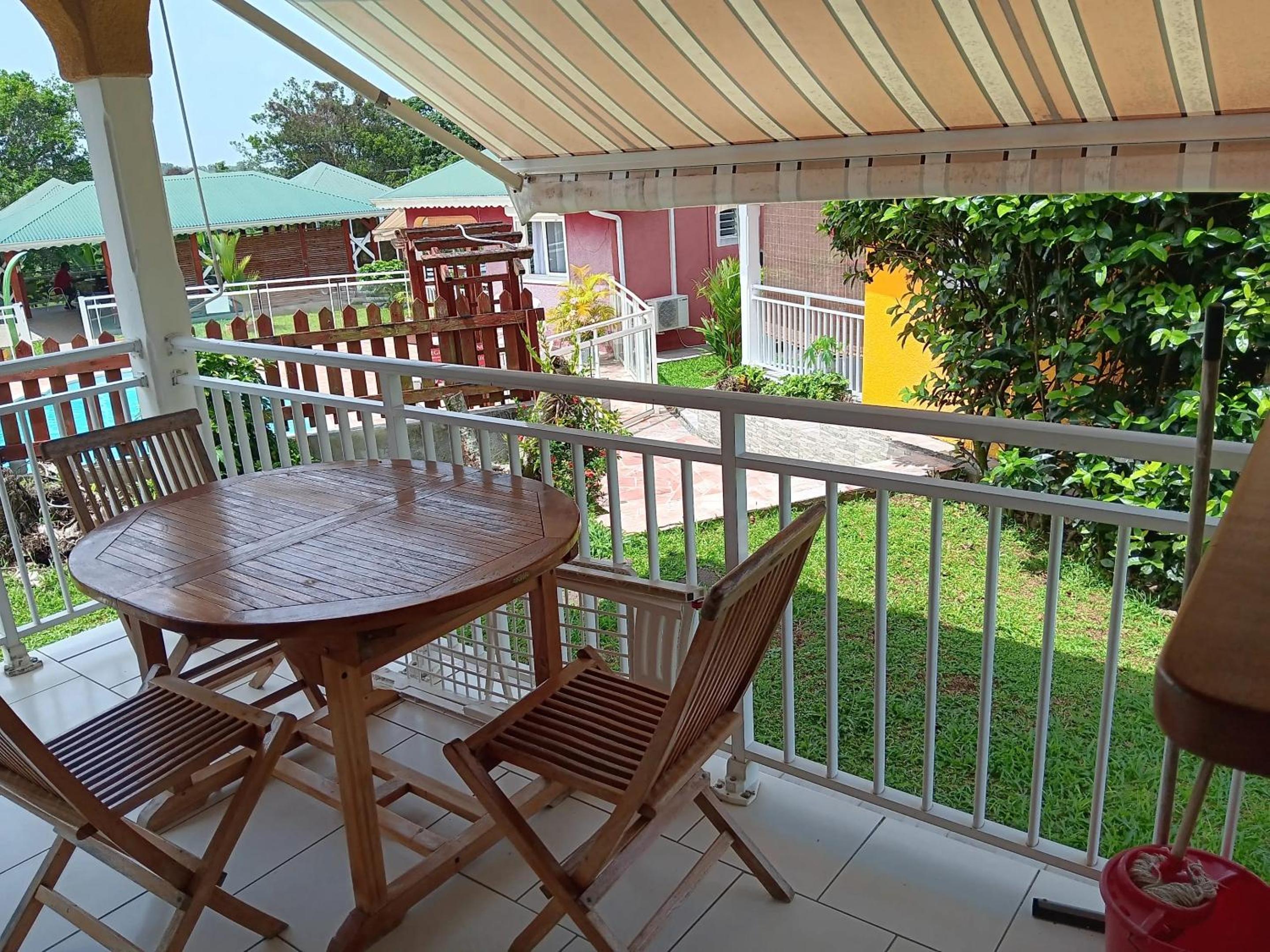 Bel appartement a Capesterre Belle Eau de 30m² avec piscine view 3
