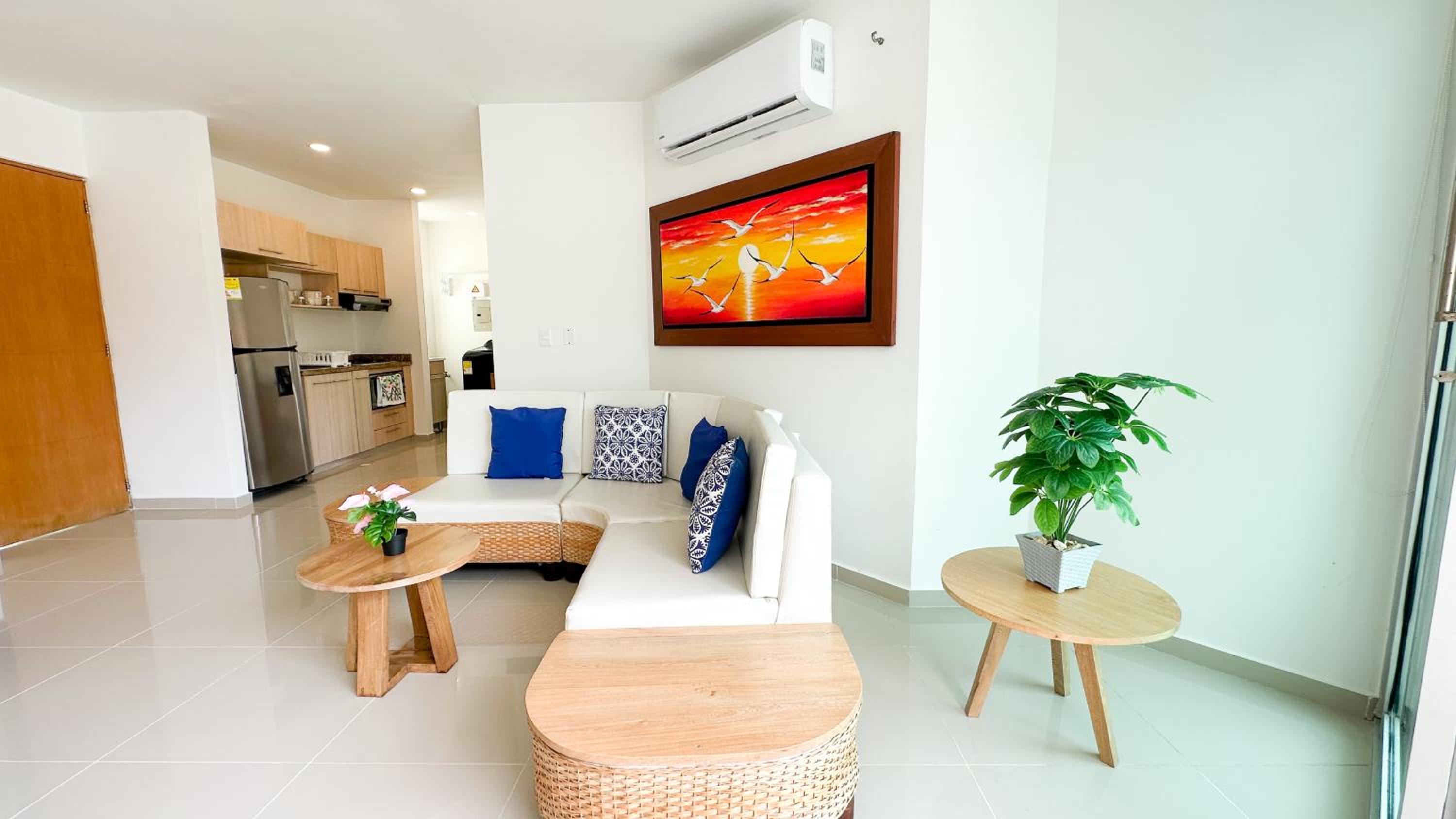 Hermoso Apartamento Frente al Mar 2 Habitaciones B12B