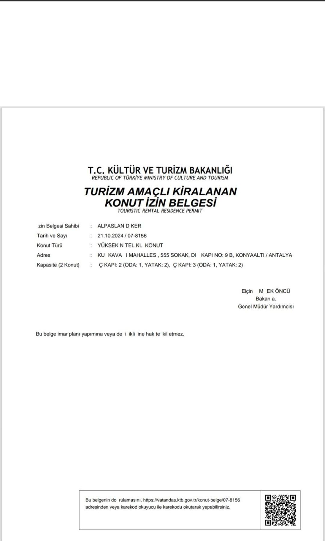 Suit Diker Port Residence 2