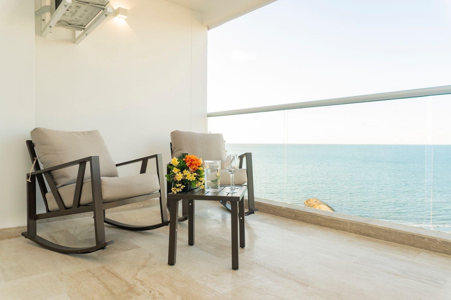 Acogedora suite frente al mar + vista CB1427