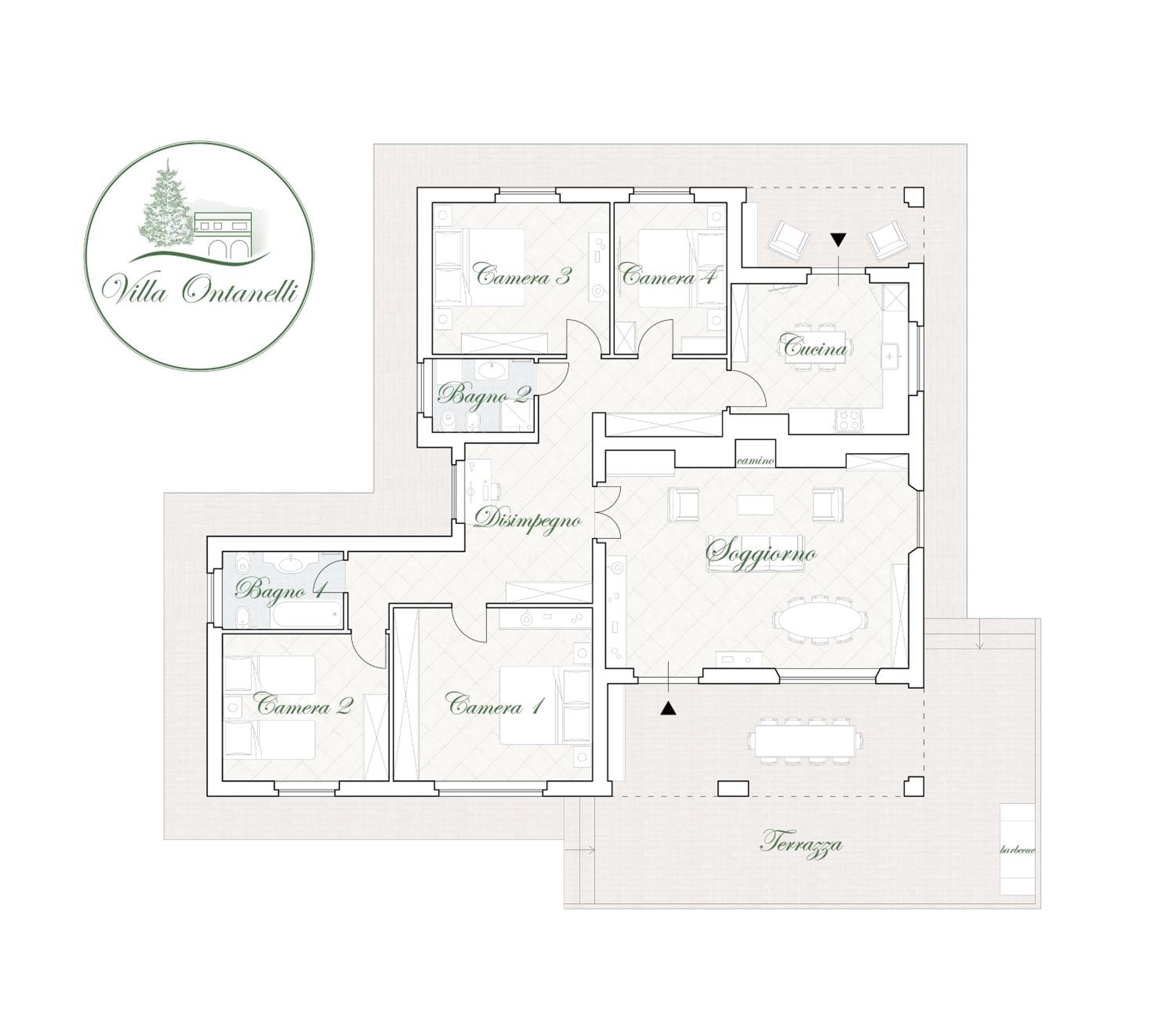 Villa Ontanelli - 500mt dal mare