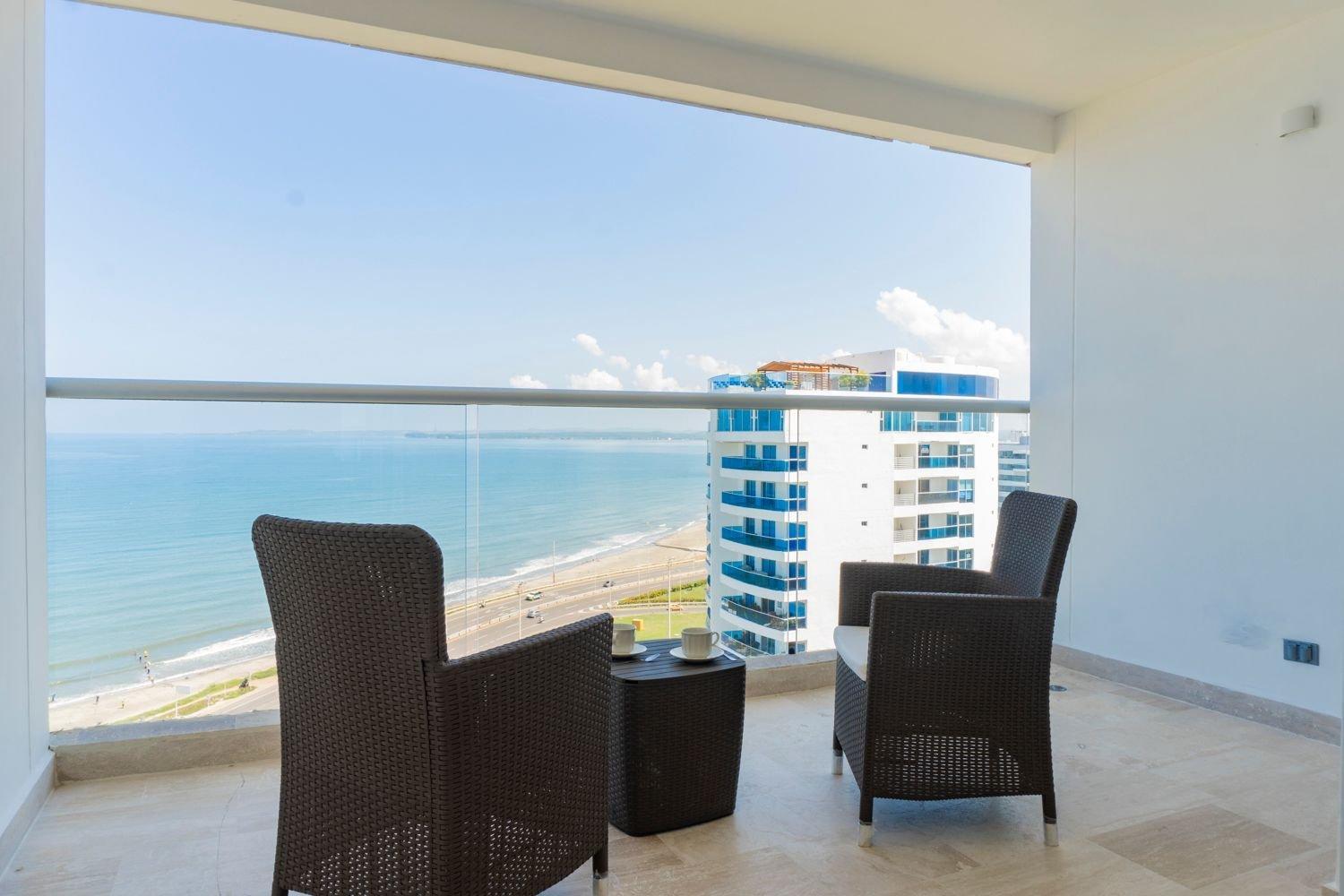 CB1424 Comoda Suite Vista al Mar Crespo Zona Norte