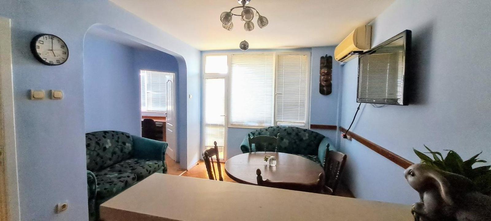 Blue apartment