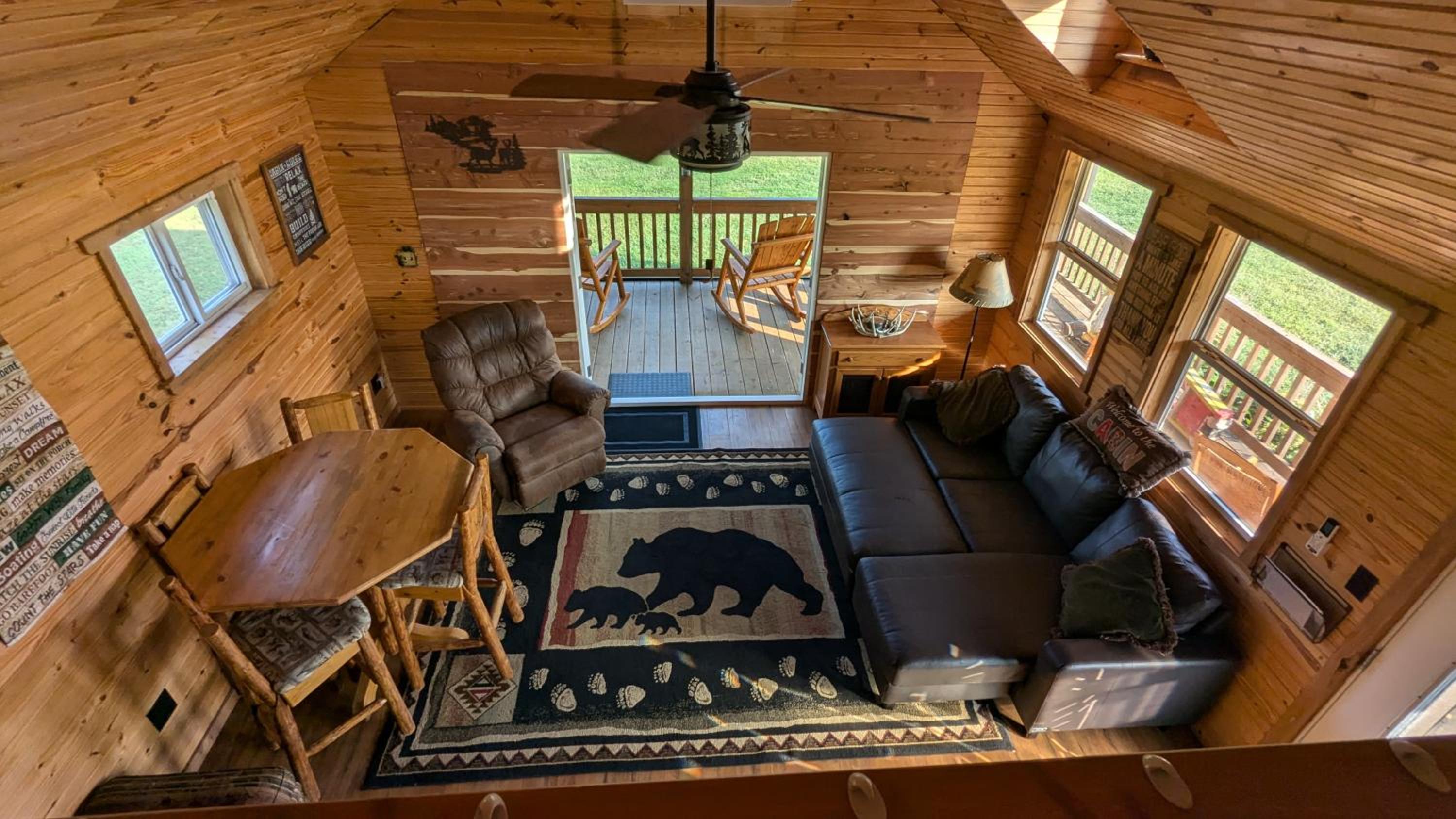 Cozy Cabin on 80 acres in The Ozarks, very unique! view 4