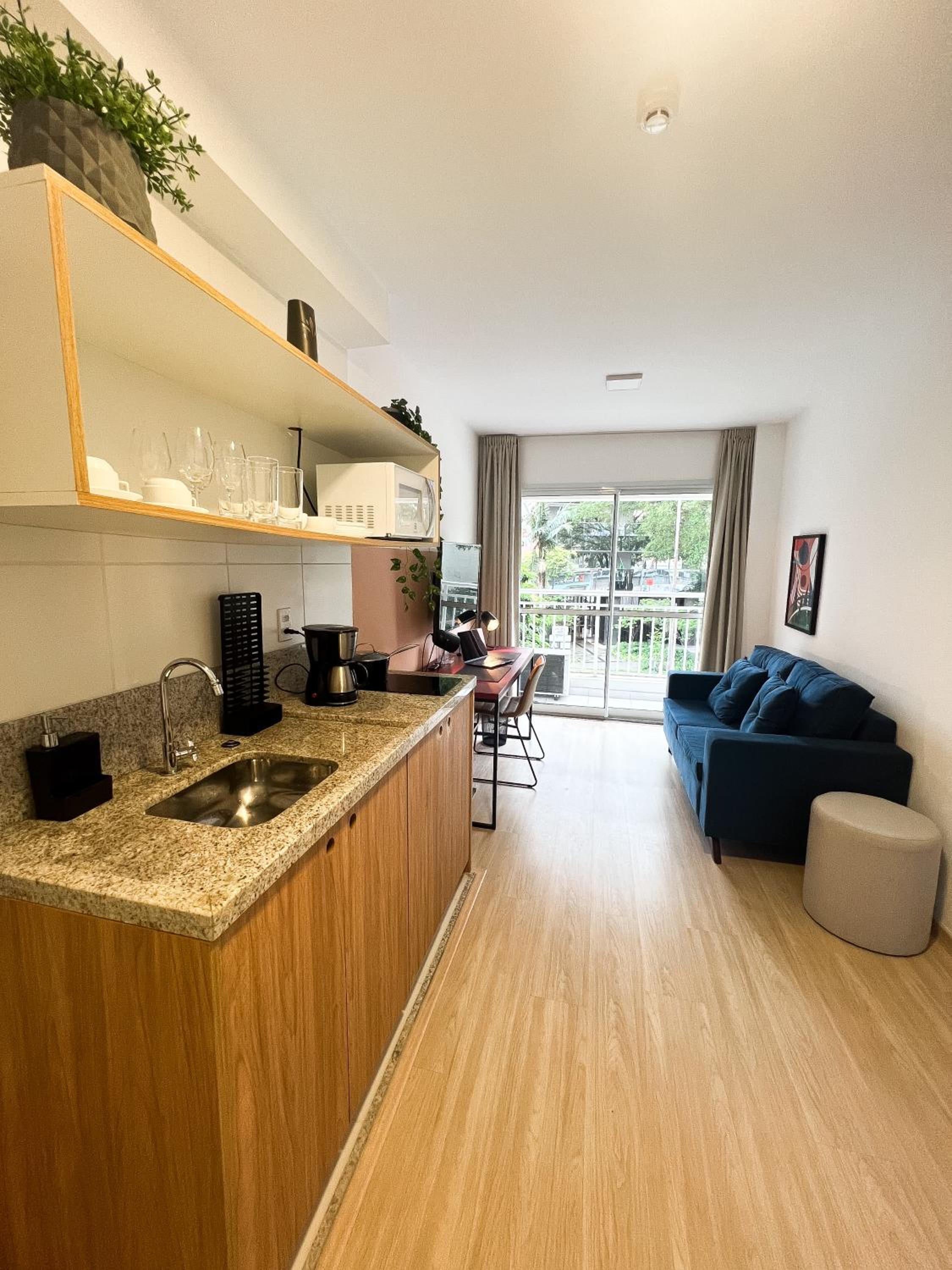 Apartamento Aconchegante 1 Dormitório a 250m do metrô - Liberdade, São Paulo