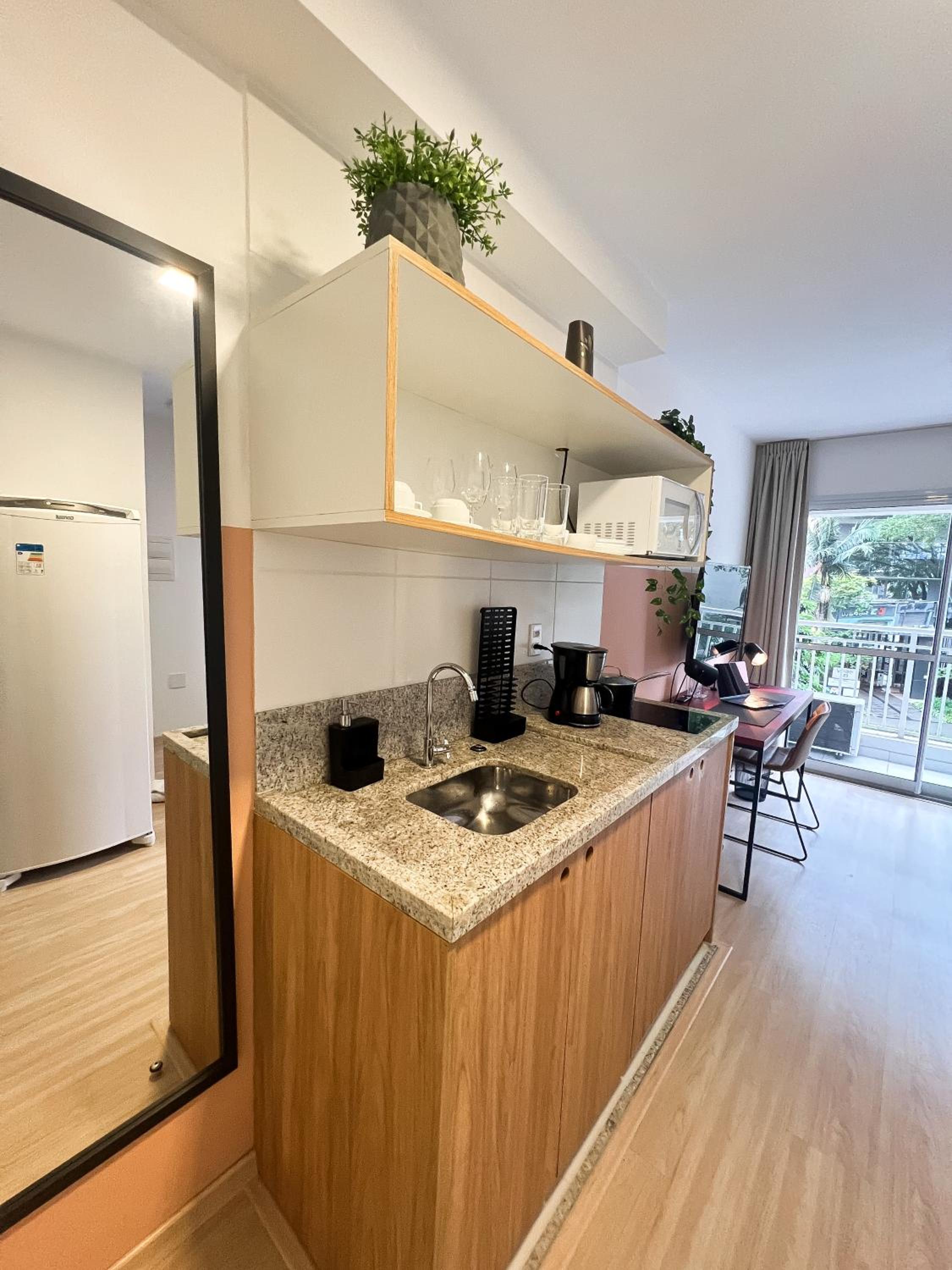 Apartamento Aconchegante 1 Dormitório a 250m do metrô - Liberdade, São Paulo