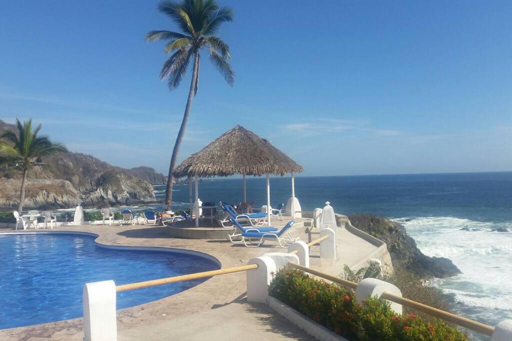Condominio vista al mar 3 Albercas view 5