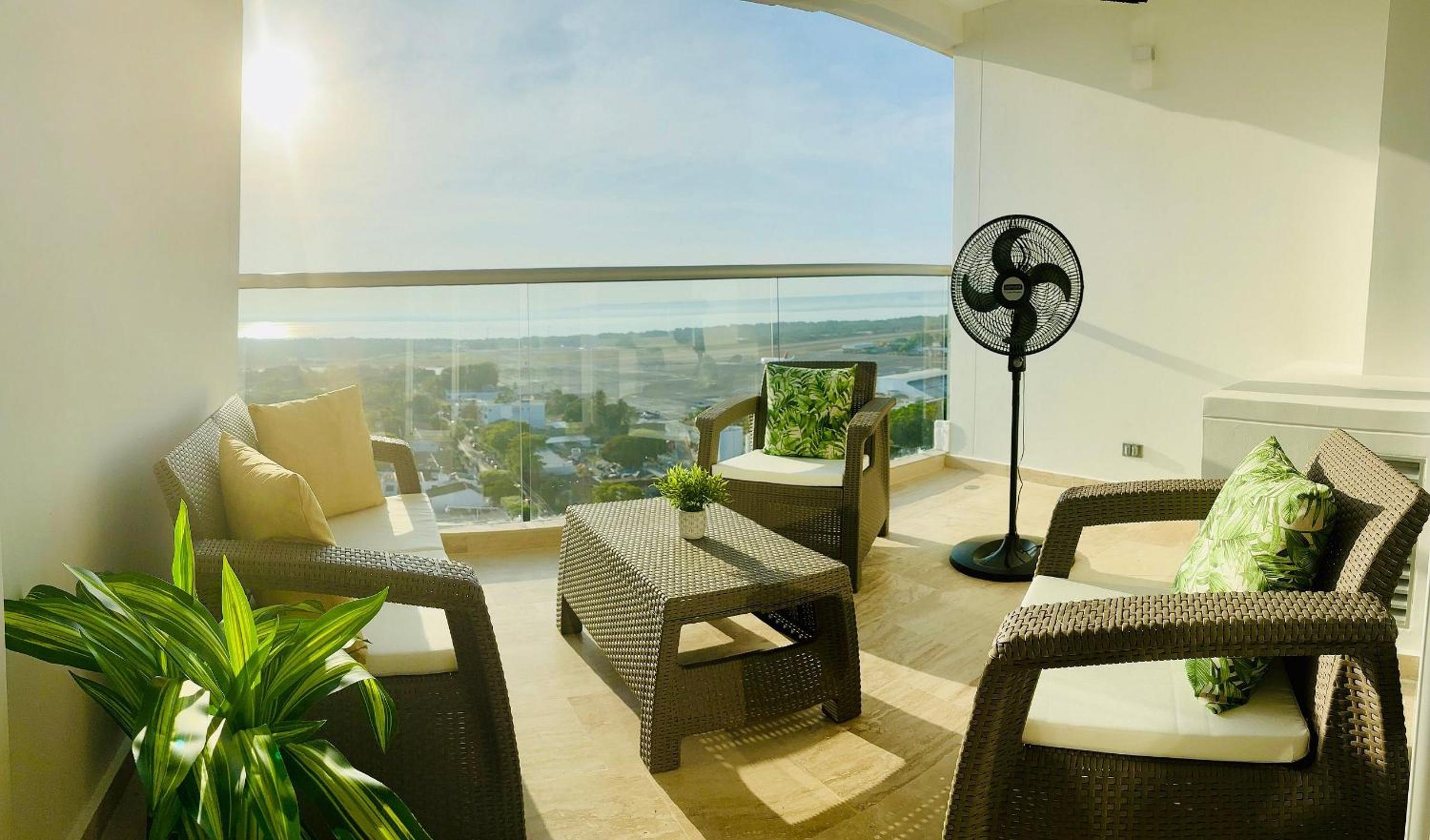 Suite moderna piso 15 amanecer espectacular CB1535
