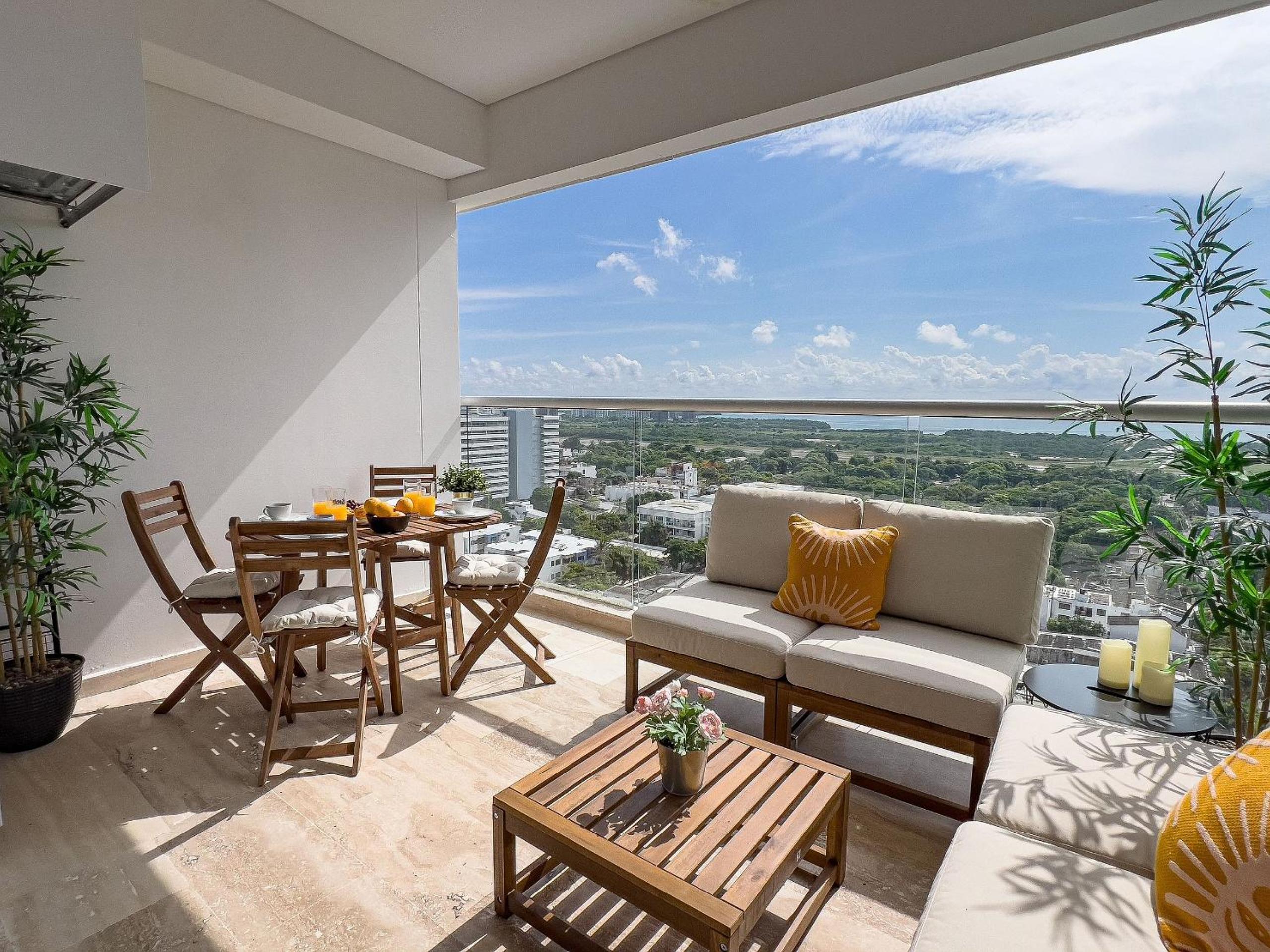 CB1532 Suite Lujosa en Exclusivo Cartagena Beach