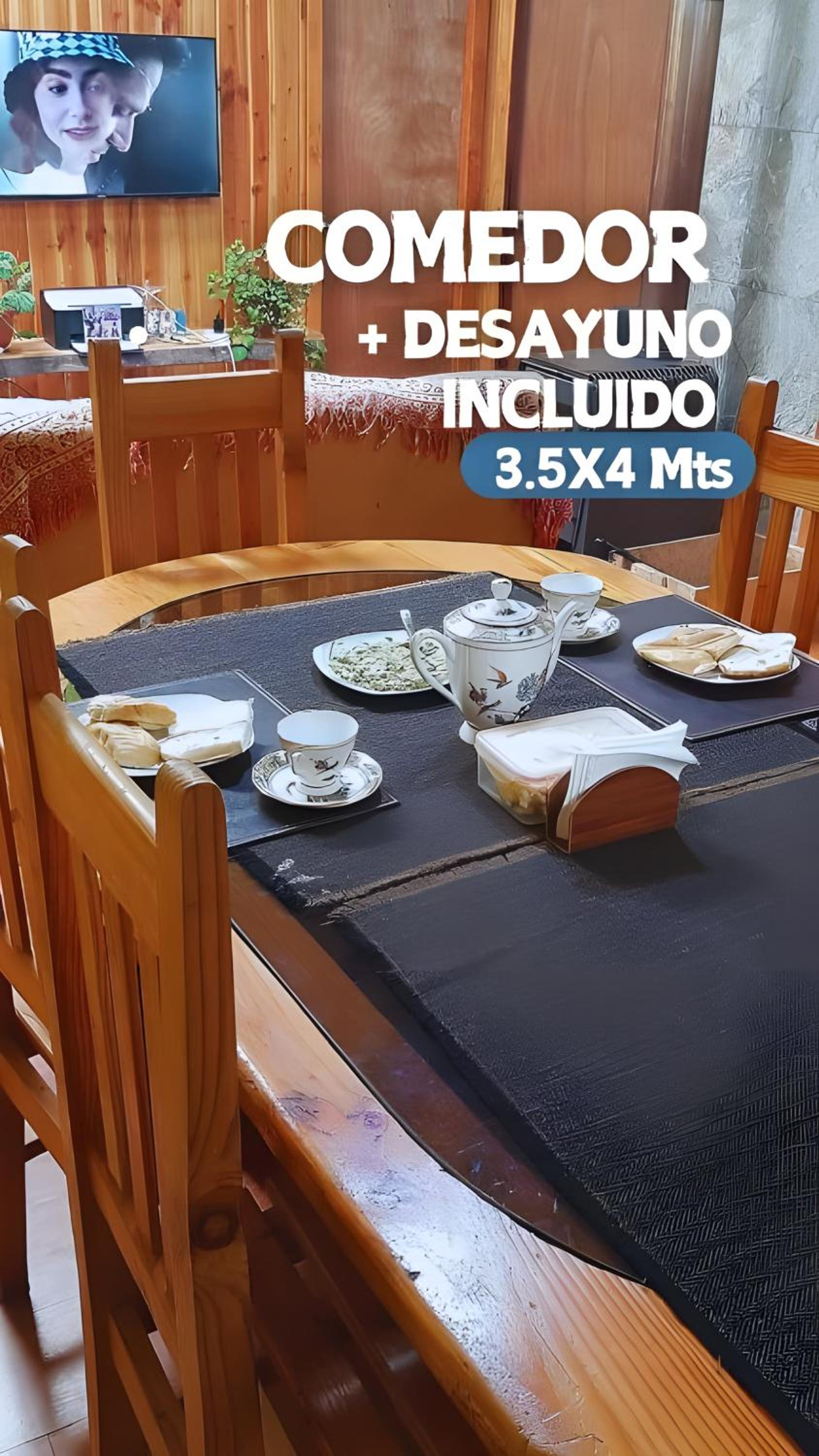 Alojamiento acogedor y cálido más Desayuno