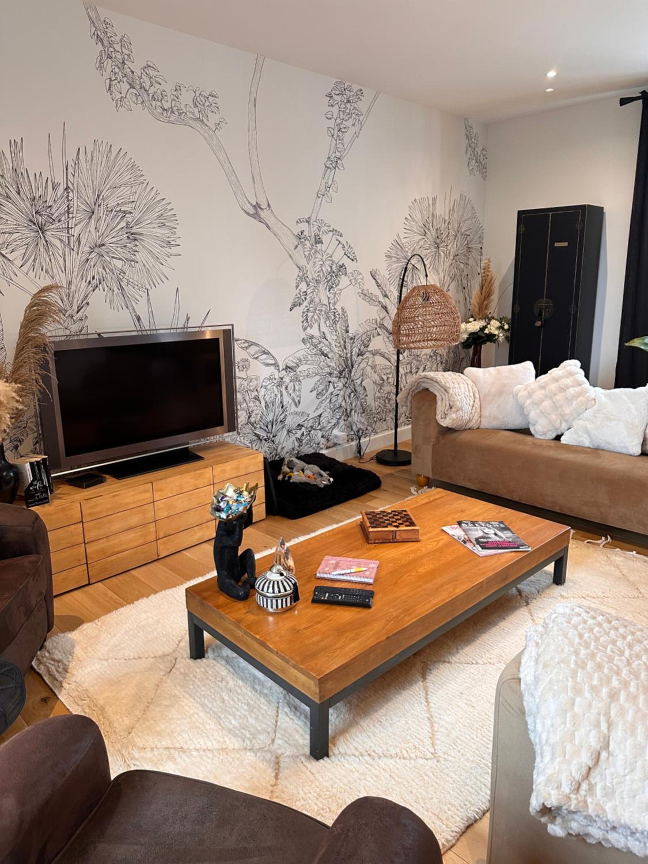 Les Libellules Appartement avec baignoire spa à Dinan Lanvallay