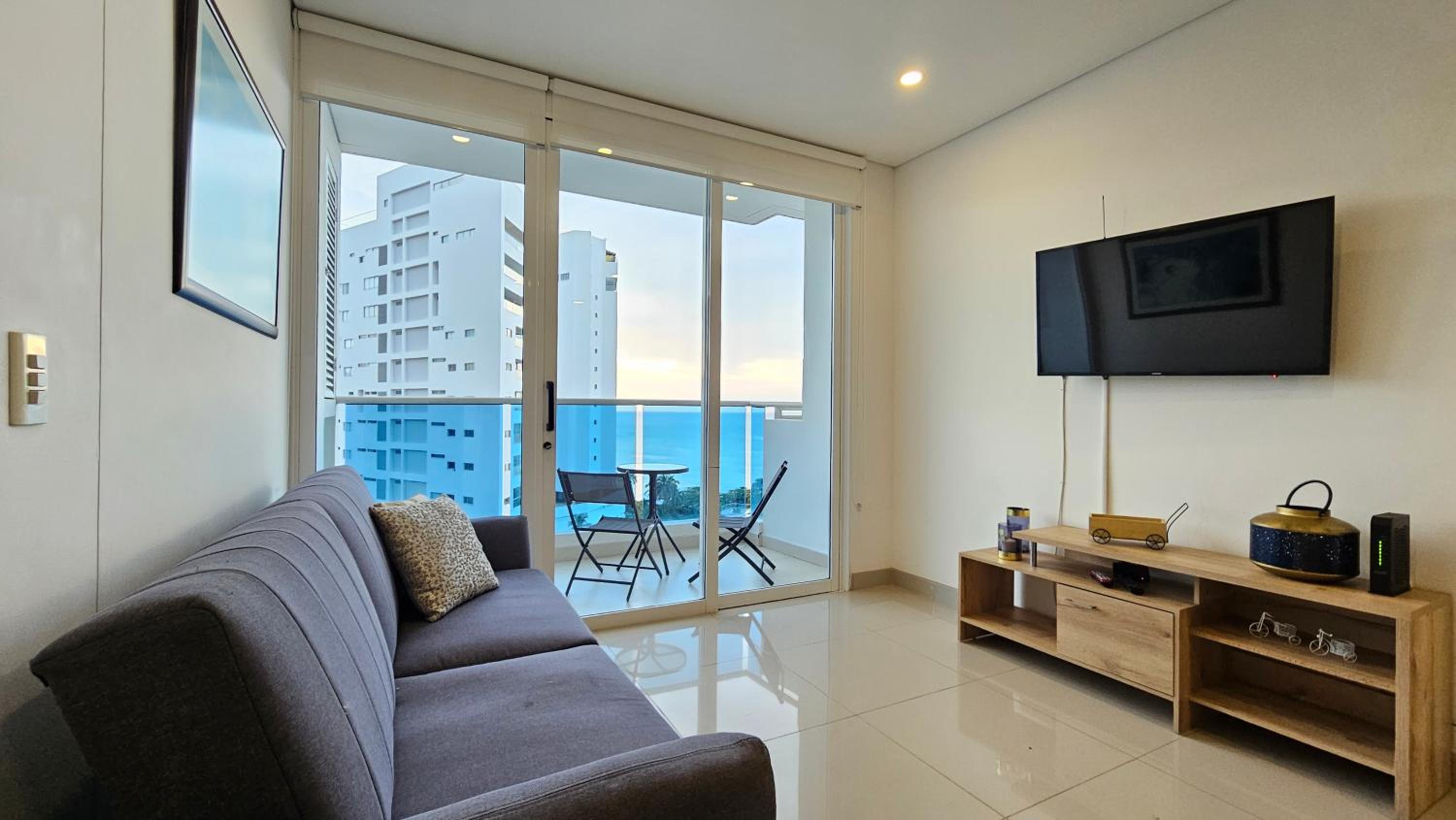 Alegre apartamento de playa para familia y amigos