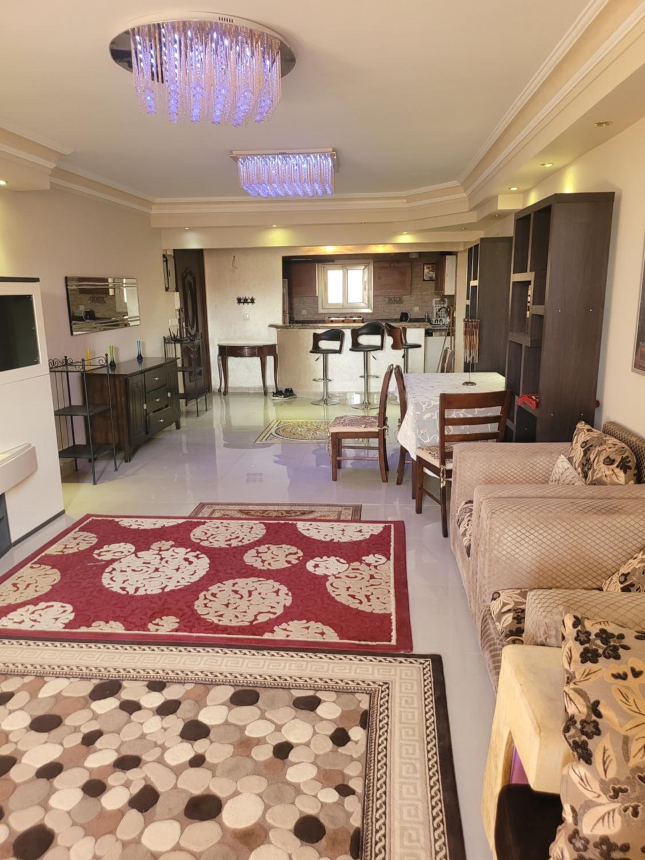 شقه بالقاهرة سوبر لوكس 3 غرف نوم بالقاهرة بالقطامية مدينة نصر Exceptional three bedroom apartment, Palm city Compound, Katamya, Ring Road, Cairo, Egypt