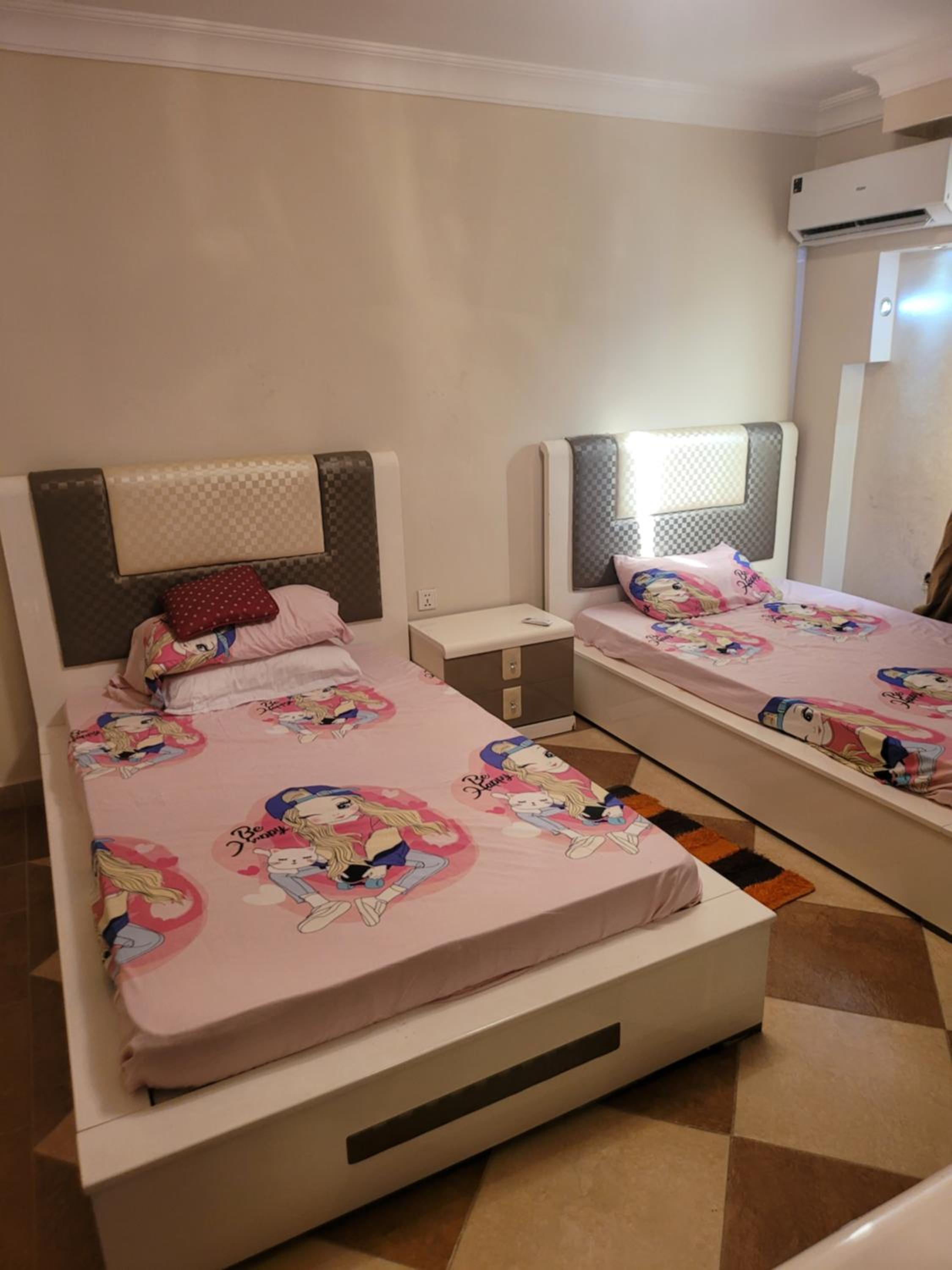 شقه بالقاهرة سوبر لوكس 3 غرف نوم بالقاهرة بالقطامية مدينة نصر Exceptional three bedroom apartment, Palm city Compound, Katamya, Ring Road, Cairo, Egypt