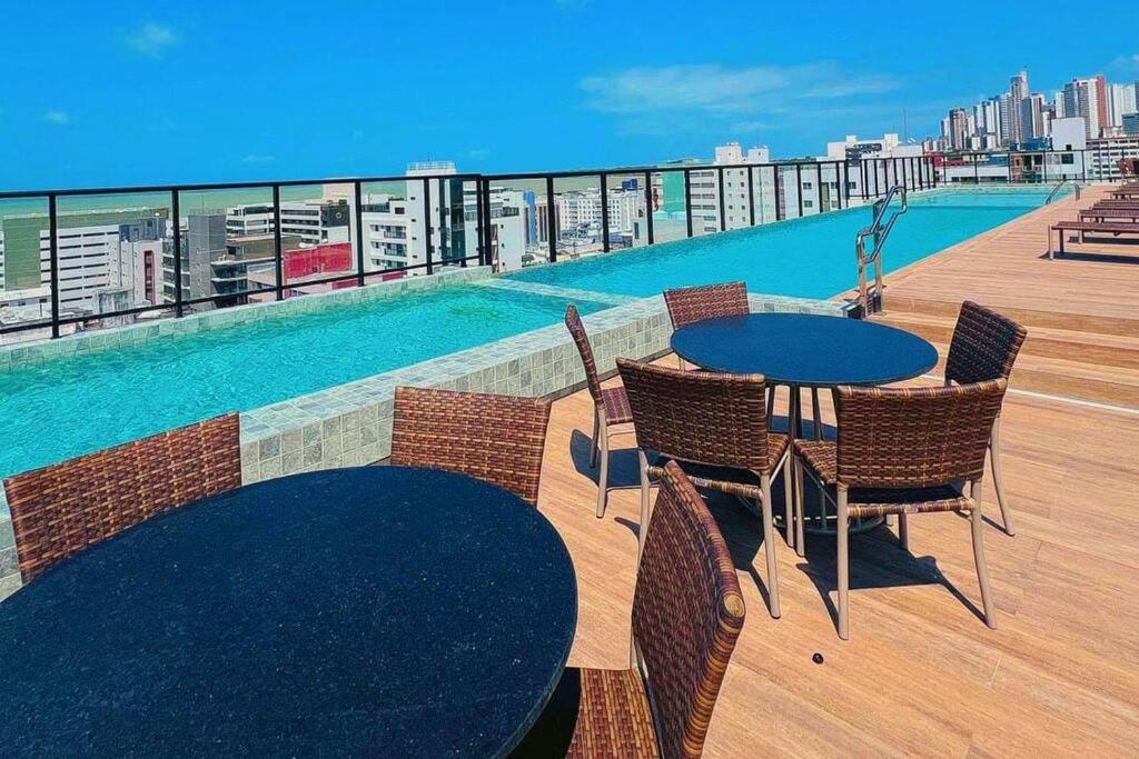 Mov429-Lindo Studio para 2 pessoas em Tambaú-Jampa