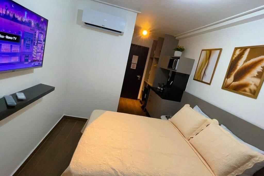 Mov429-Lindo Studio para 2 pessoas em Tambaú-Jampa