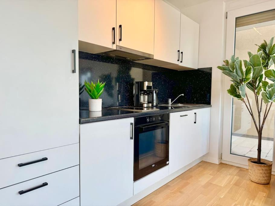 Moderne Stillvolle Wohnung mit Terrasse