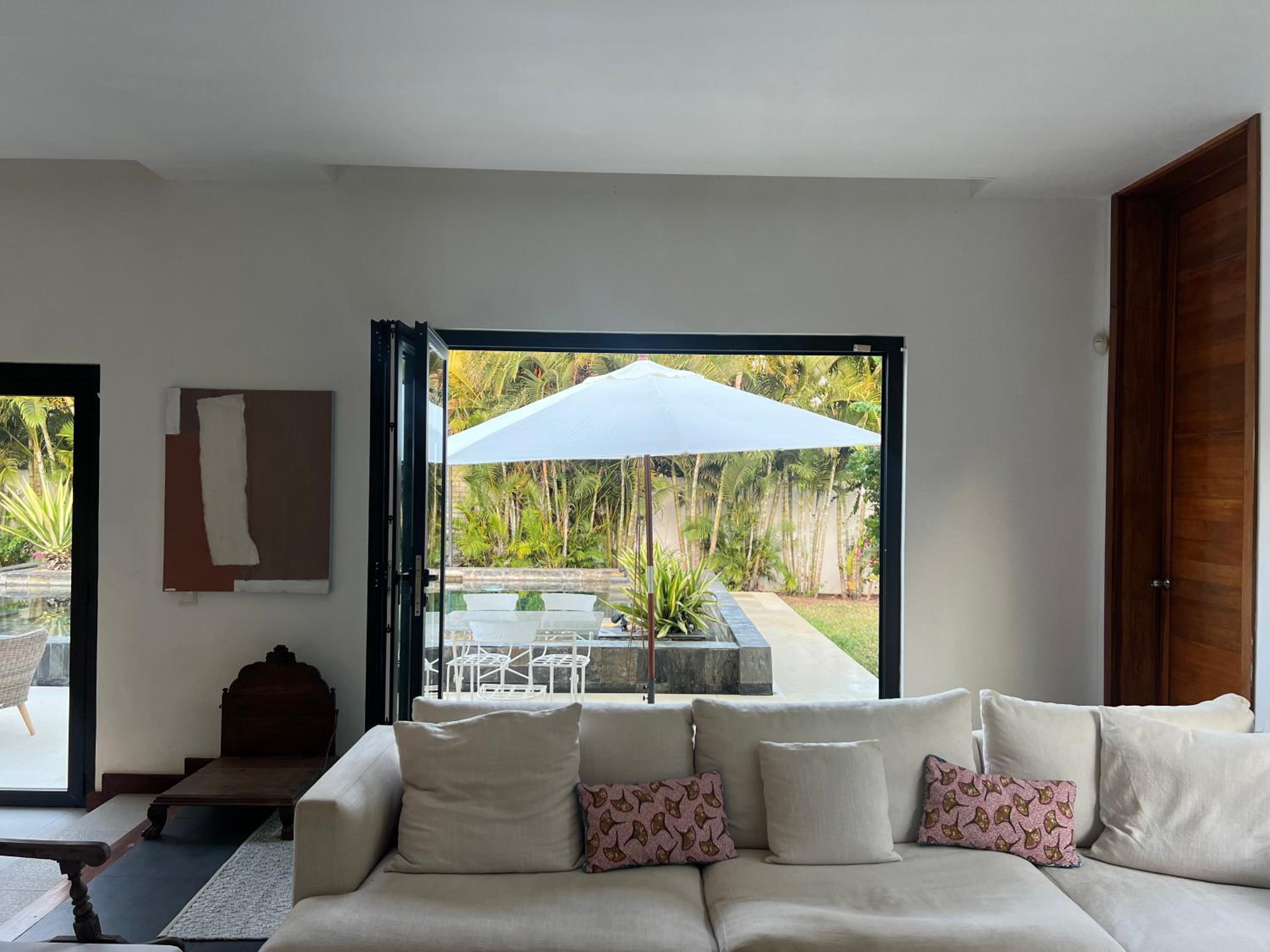 Blue Palm Villa with Private Pool & Tropical Garden view 5