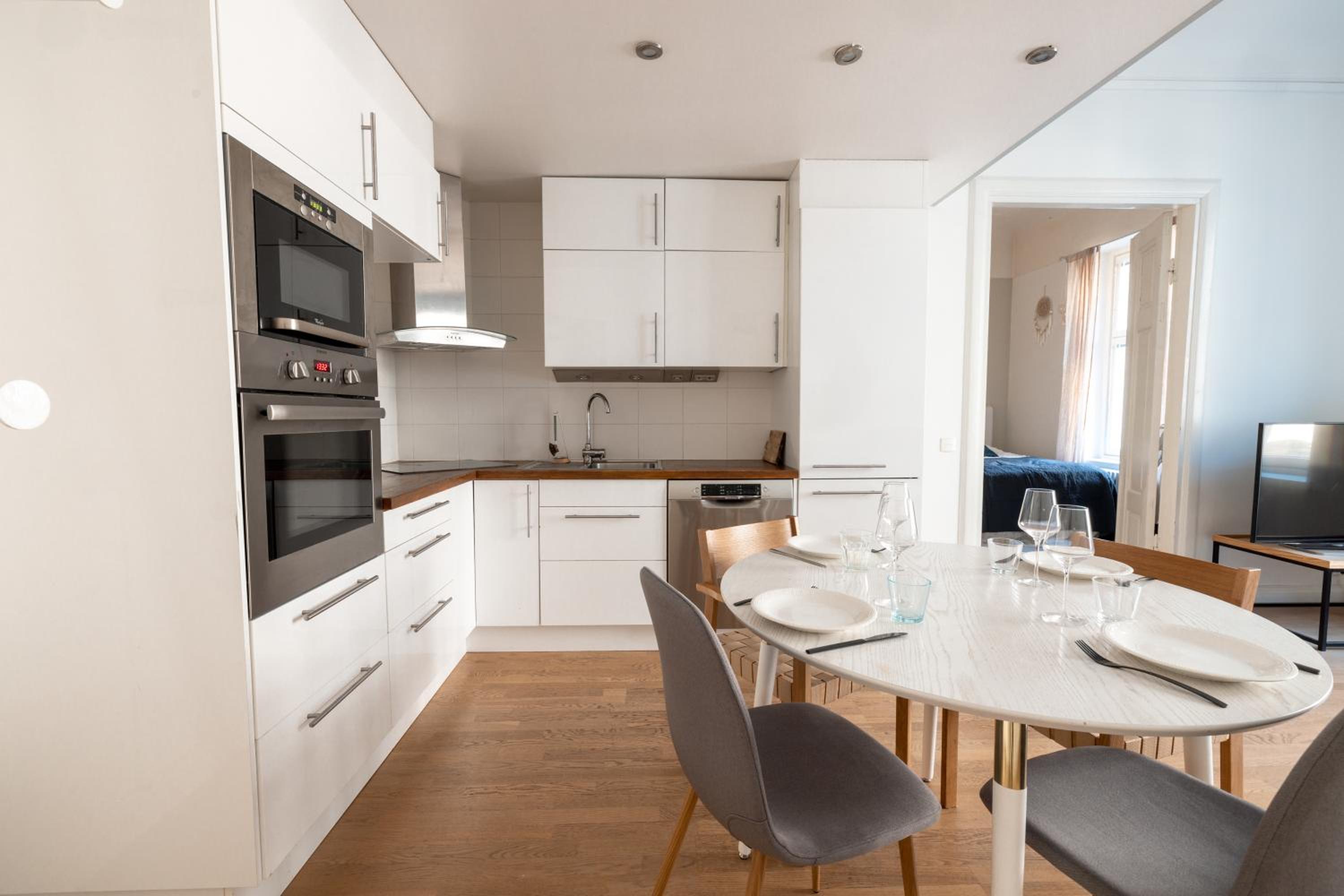 2ndhomes Charming 1BR Apartment with Sauna in the Center view 5