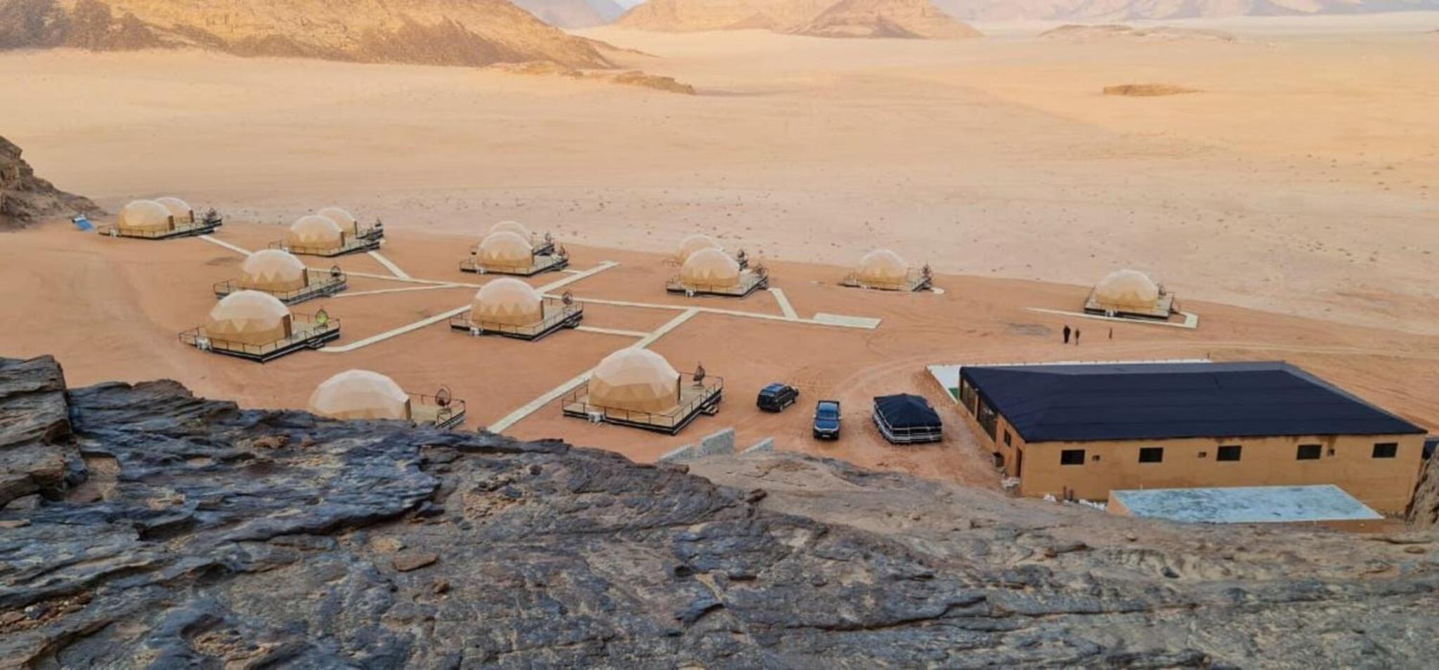Wadi Rum Bubble Camp view 3