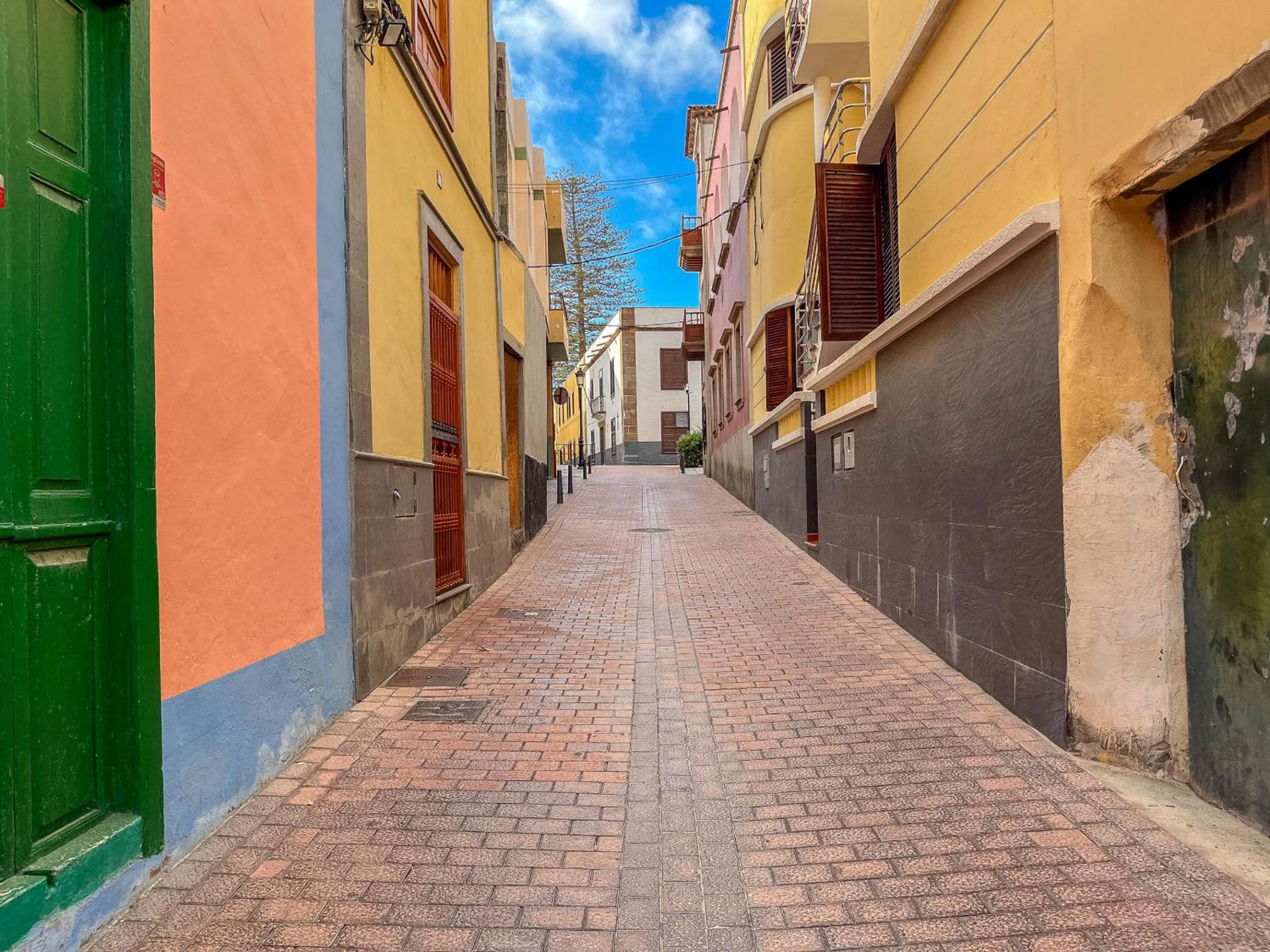 Casa Libelvik en pleno centro Galdar con Terraza