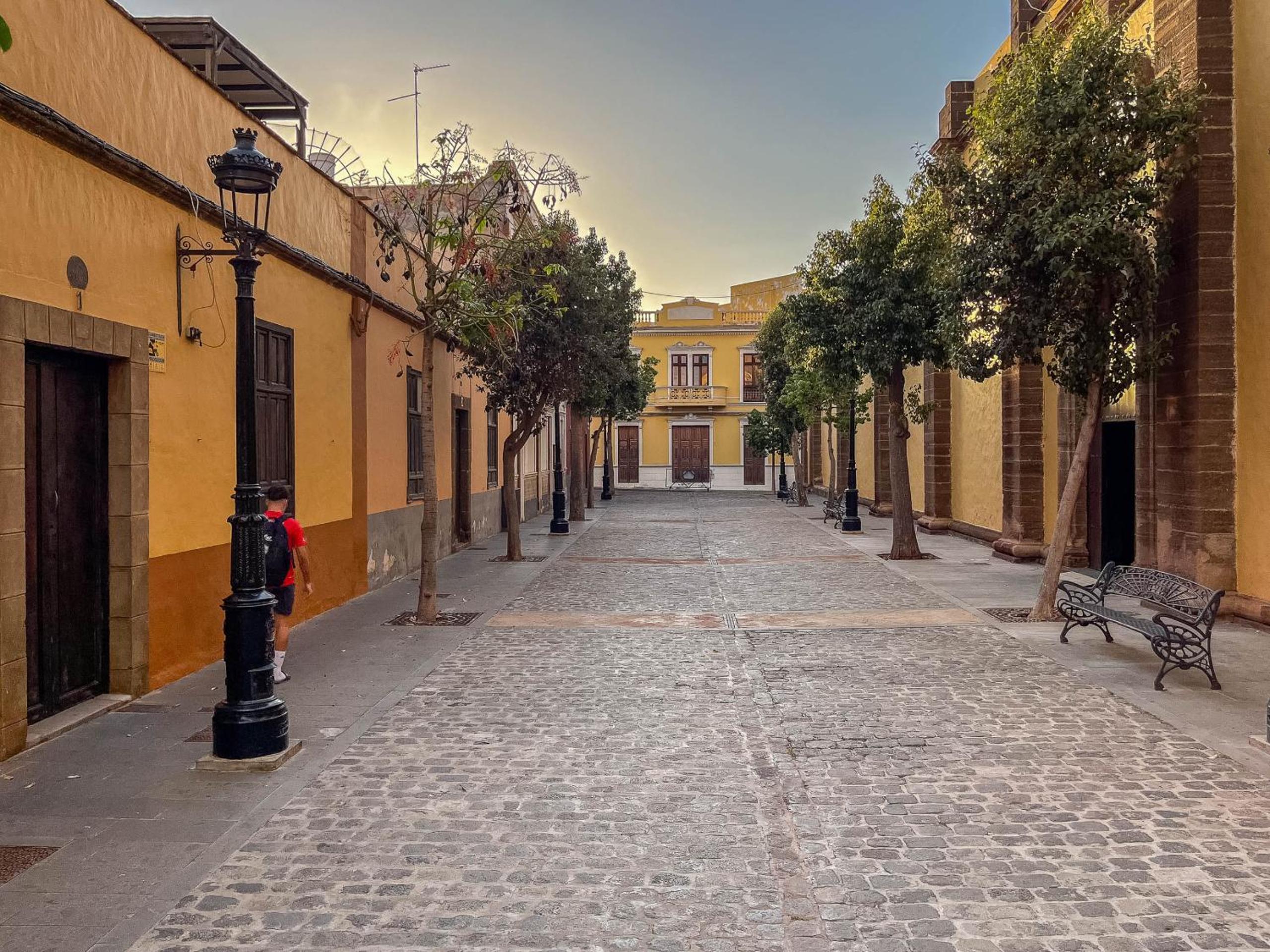 Casa Libelvik en pleno centro Galdar con Terraza