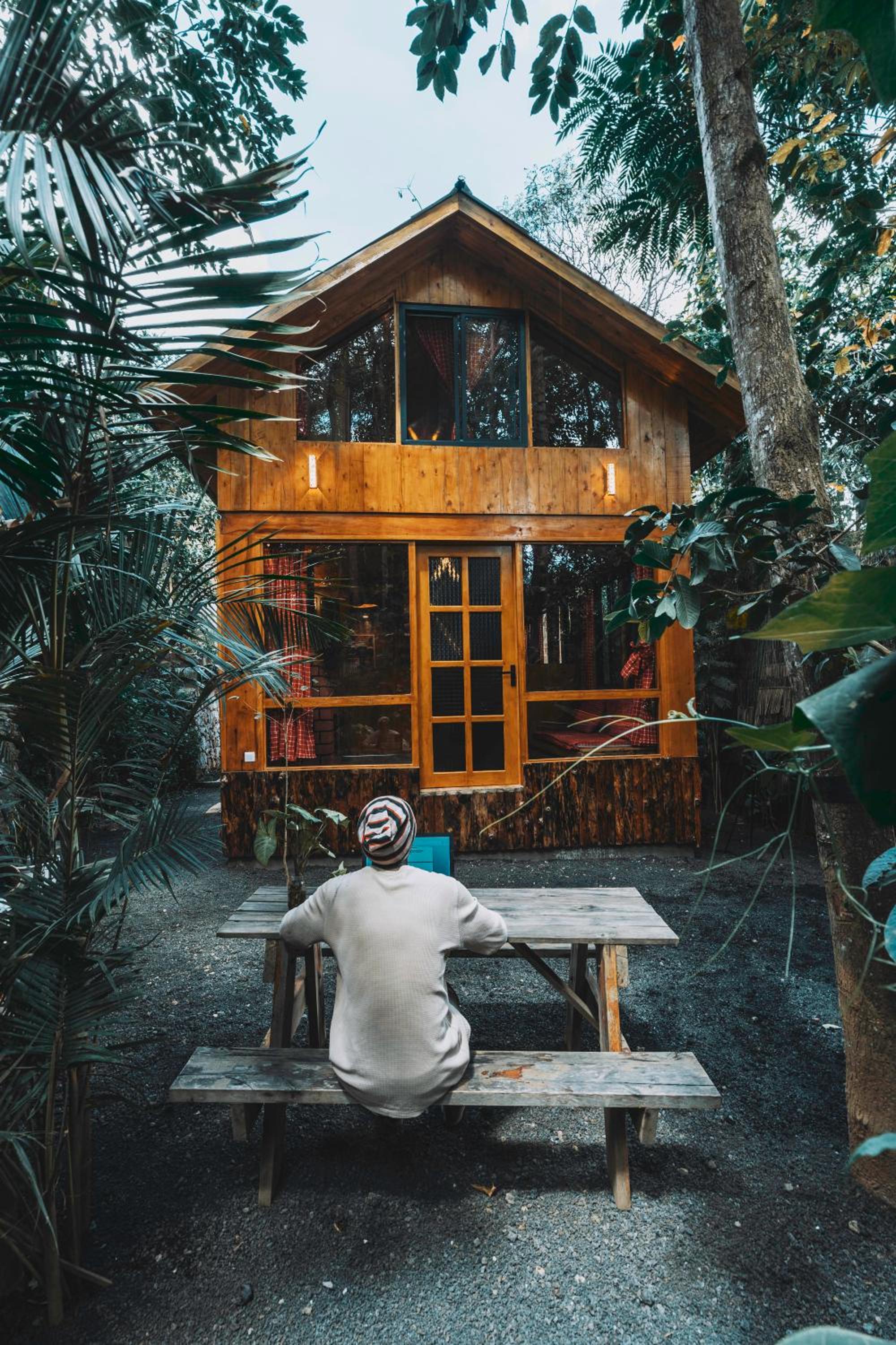 River Off Grid Eco Cabins view 2