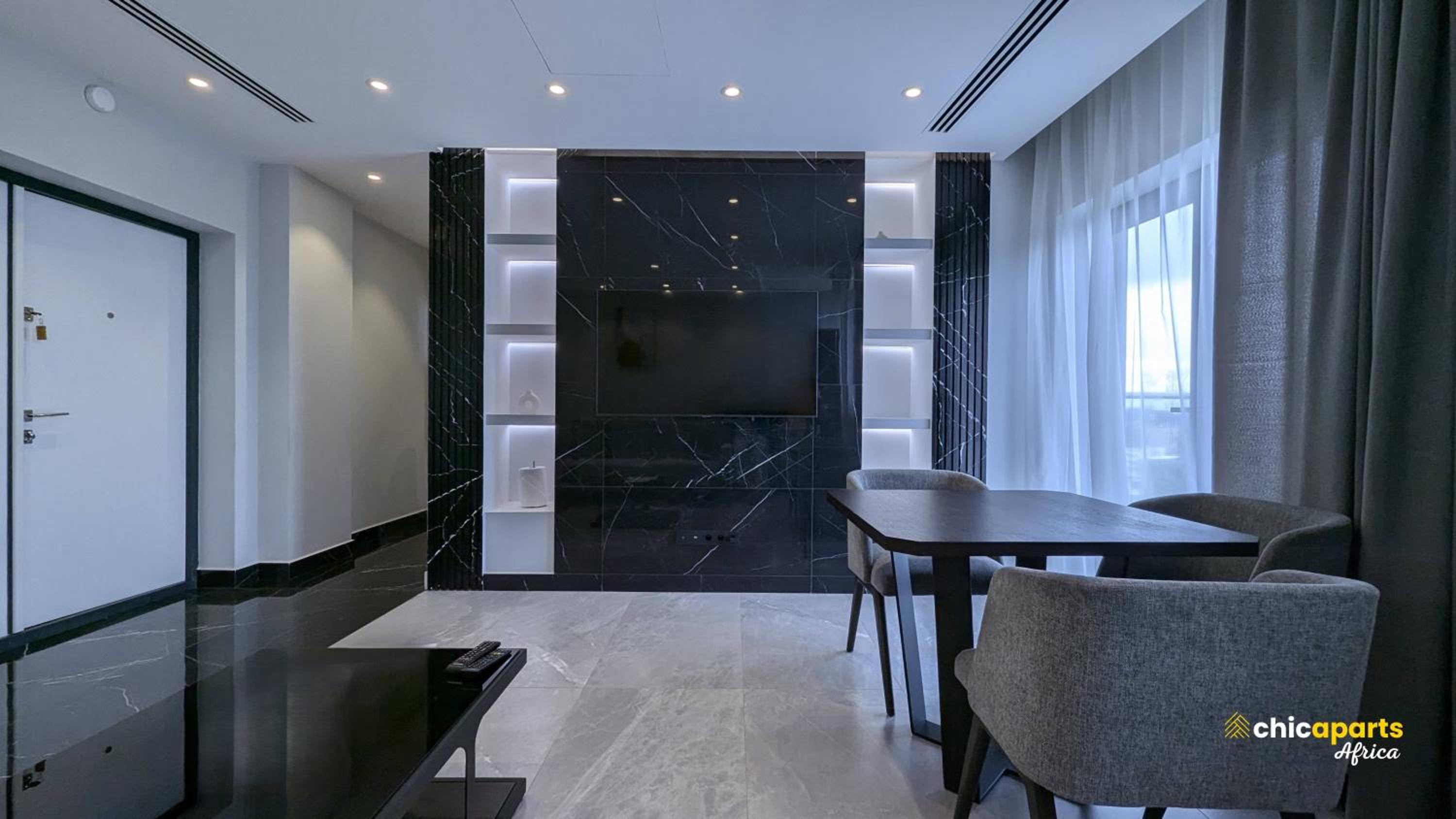 premium apart with terrace and gym