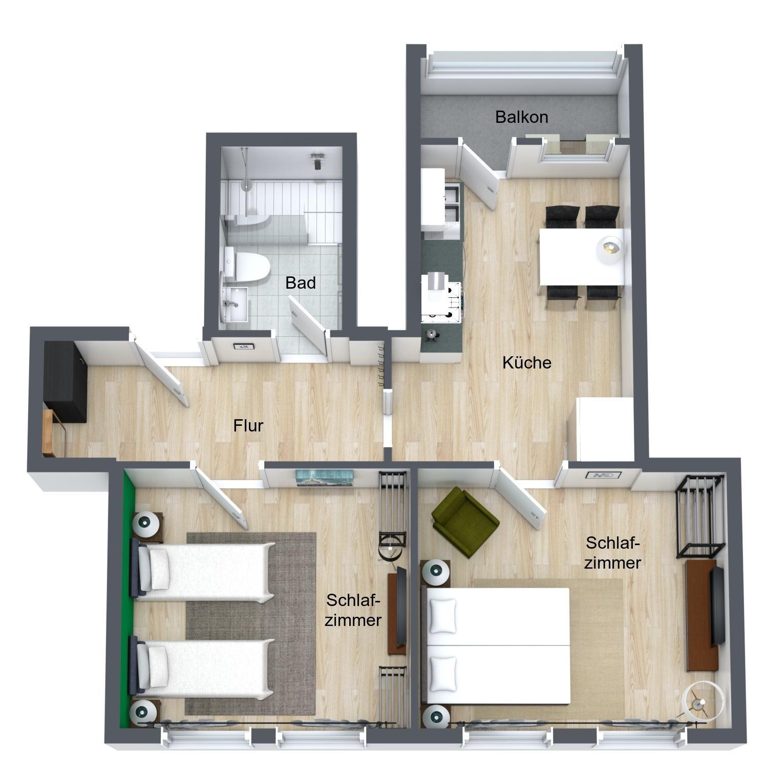 Das Berg Apartment Rüttenscheid, Netflix, nahe Messe, Klinikum