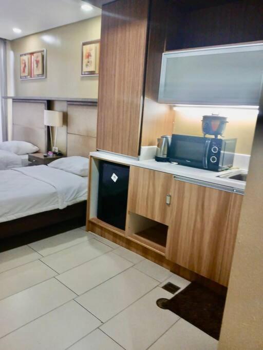 9th floor Studio deluxe cozy staycation Antel Spa Residences view 3
