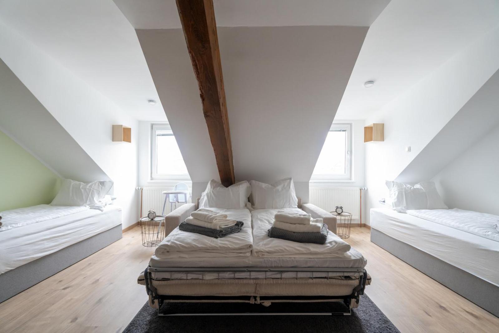 Spacious 7-Person Leoben Apartment - Ideal for Workers, Groups & Family