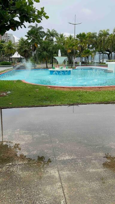 Apto32-Encantador -2 quartos- em Santos-SP com ar condicionado