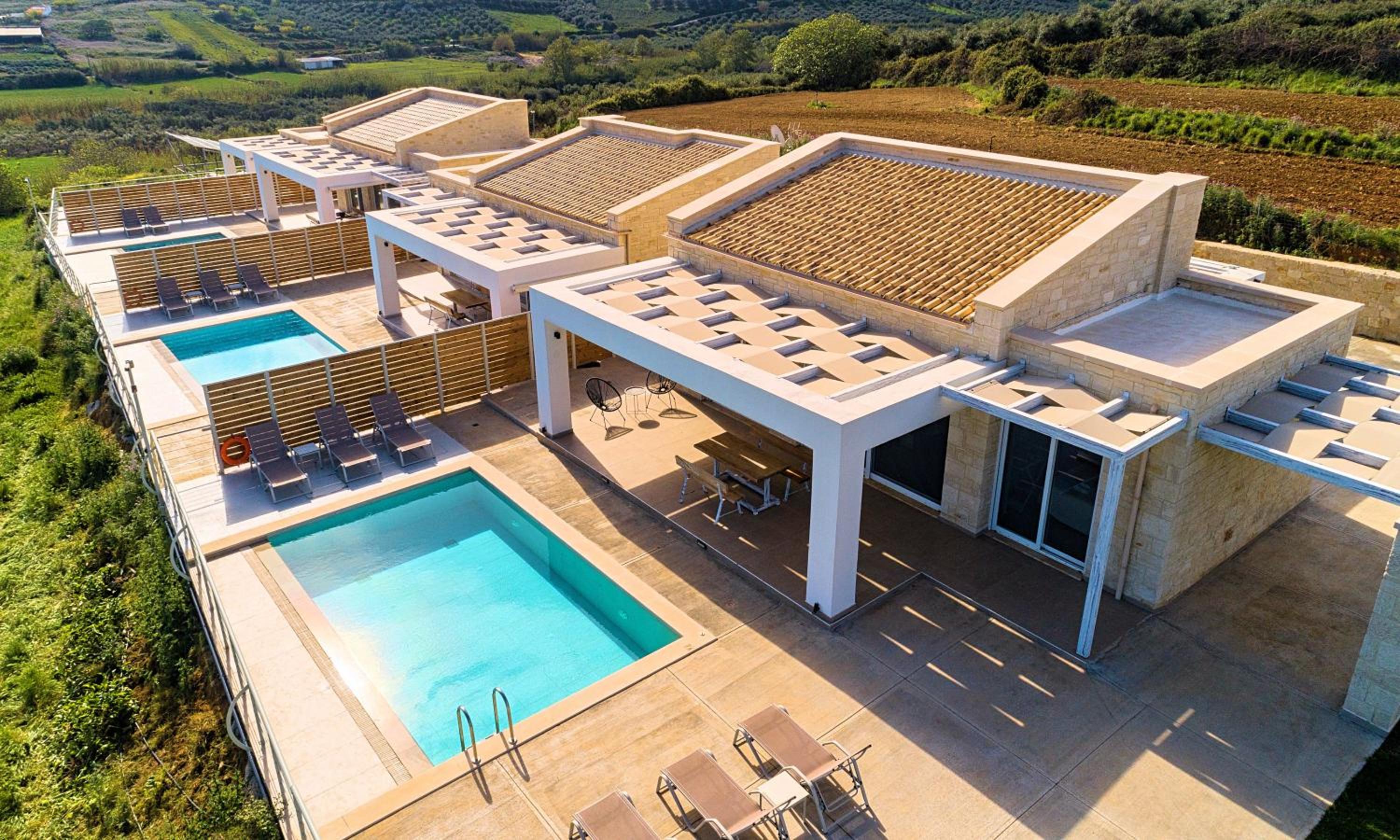 Vista Mare Villa Beheizter Pool view 3