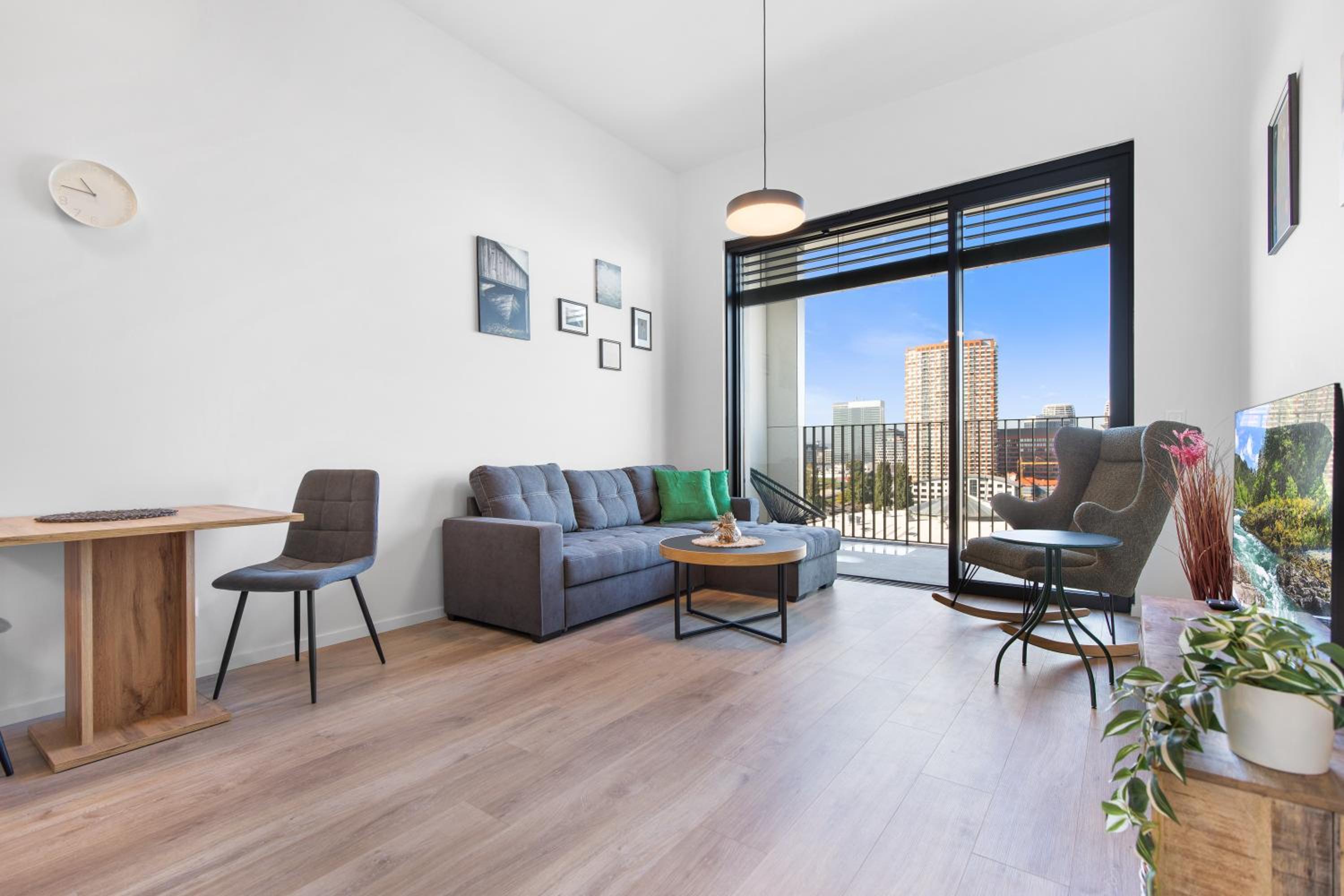 Apt w Downtown View & Garage Parking view 4
