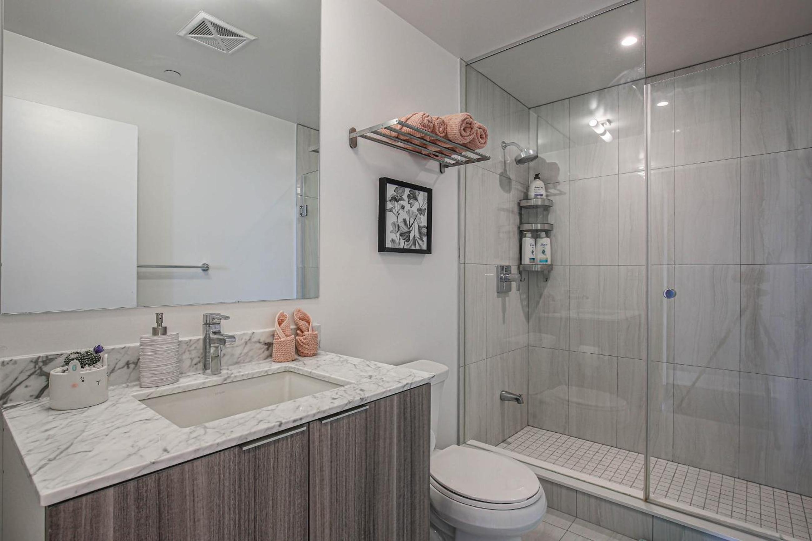 Luxury view in Toronto Downtown two bed room three bathroom one parking