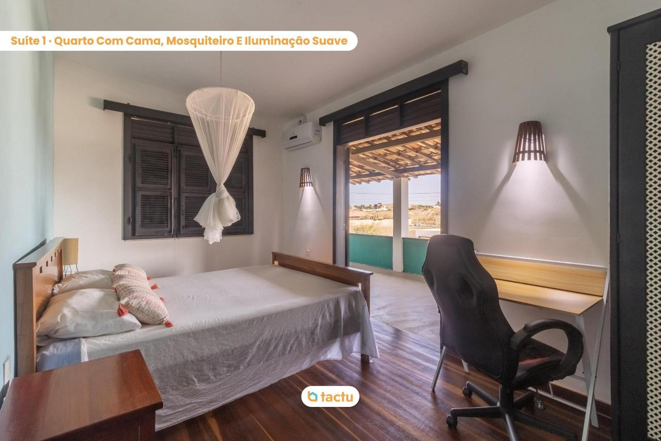 Casa Gracinda: large pool & garden in Fortim
