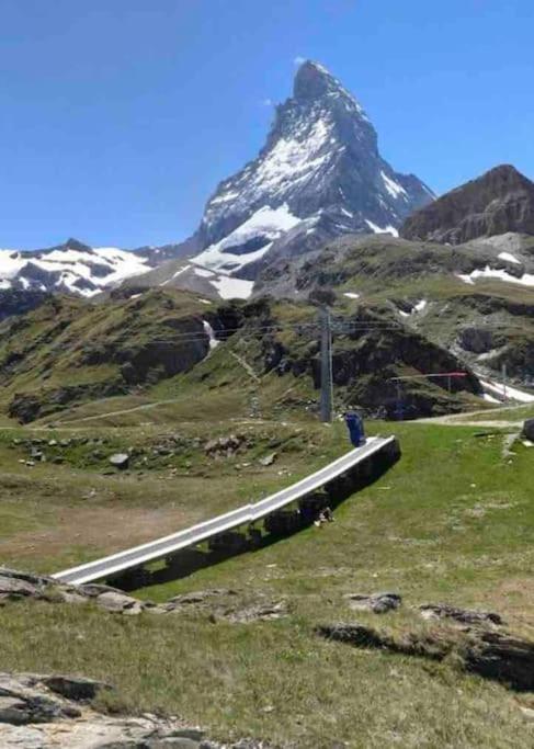 Studio Nina with Garage Direct train to Zermatt