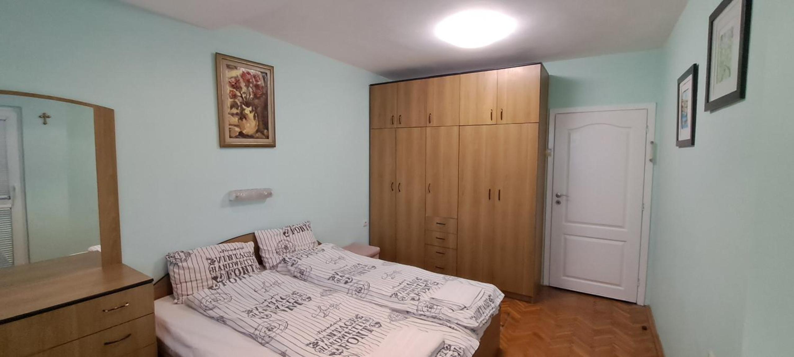 Blue apartment