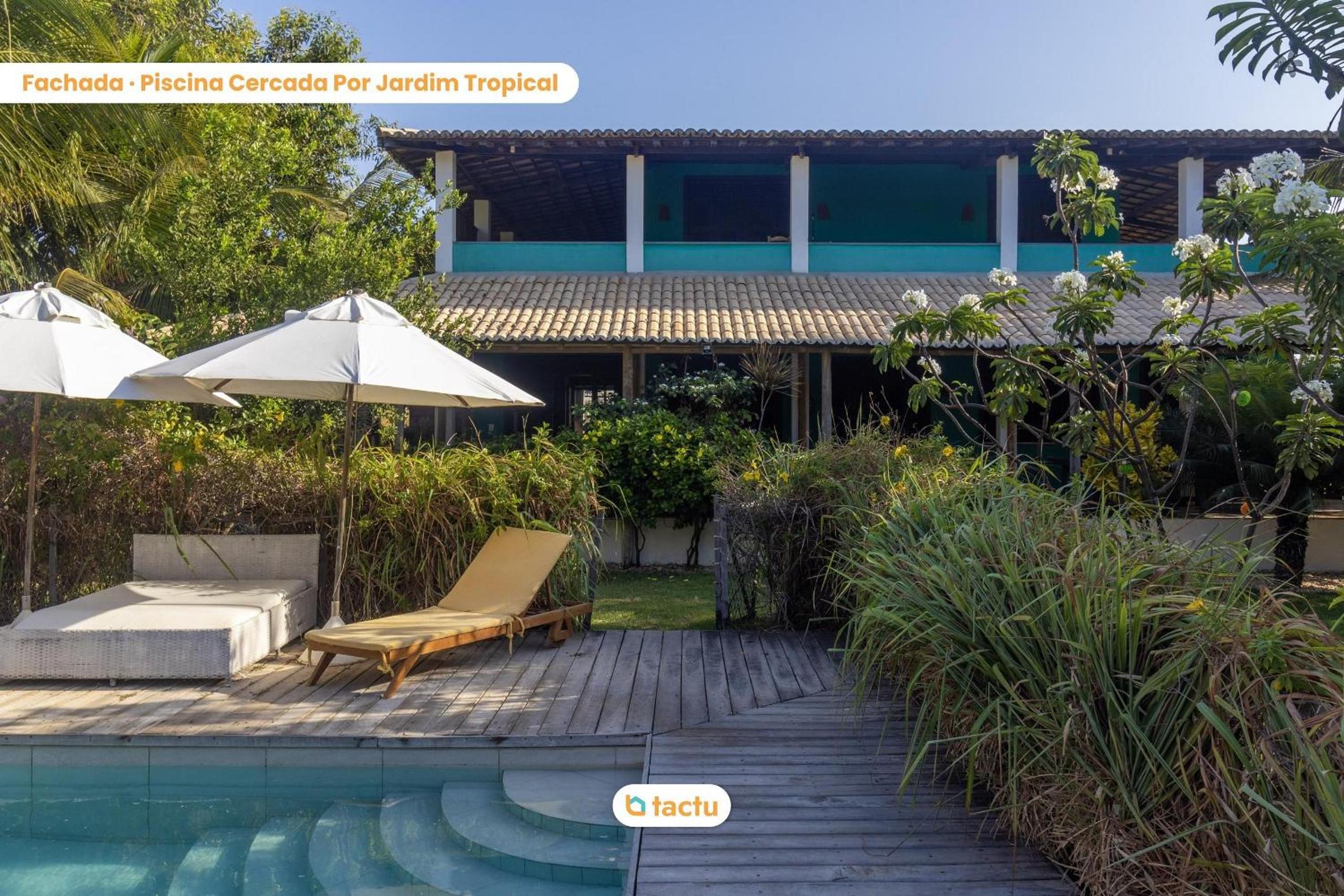 Casa Gracinda: large pool & garden in Fortim