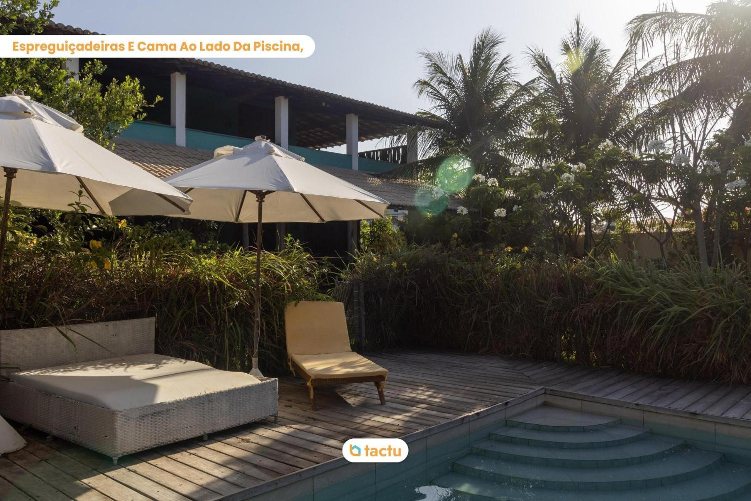 Casa Gracinda: large pool & garden in Fortim