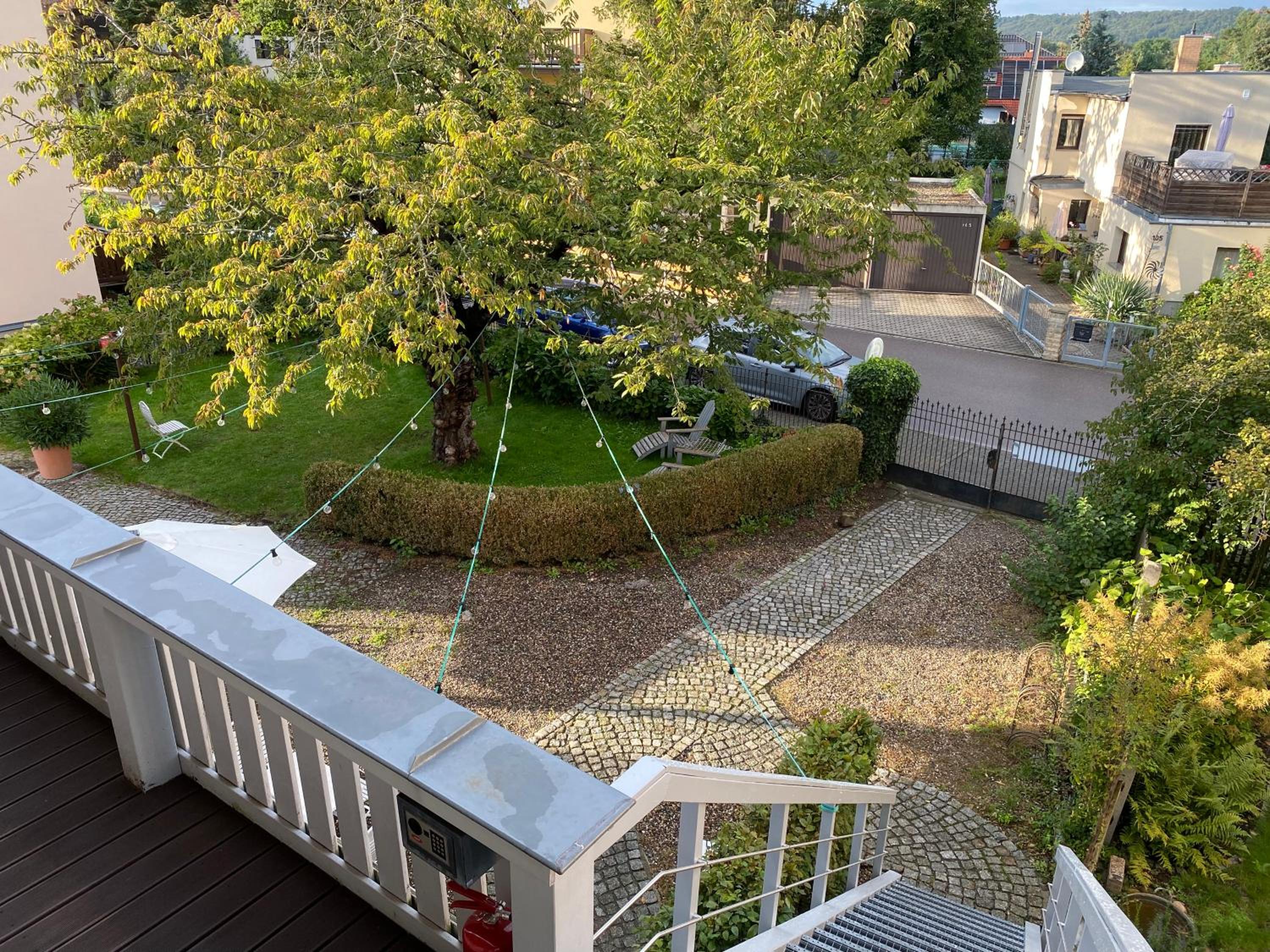 Pension Adele - Ruhig, direkt am Elberadweg & Badesee mit Balkon
