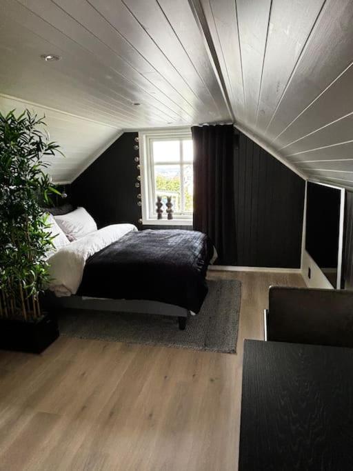 NY og moderne studioleilighet med elbil lading view 2