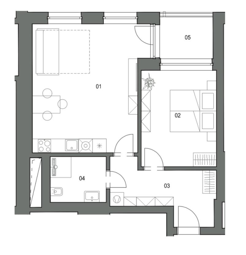 Luxusní Apartmány Krumlovský Vltavín
