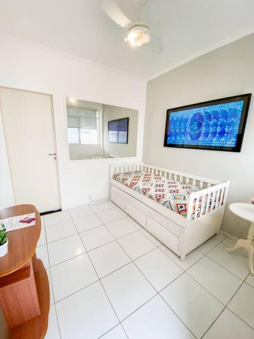 Apartamento pé na areia Boqueirão Praia Grande