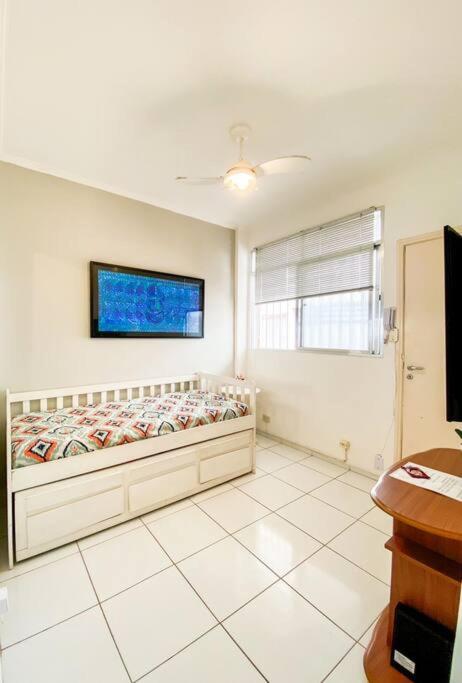 Apartamento pé na areia Boqueirão Praia Grande