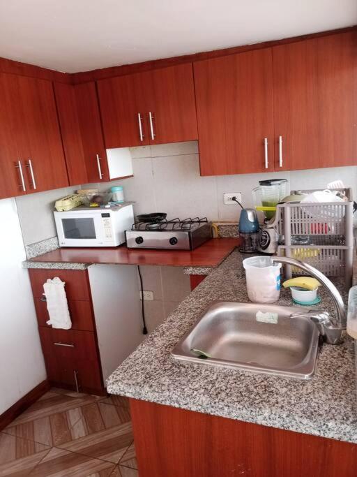 DEPARTAMENTO ENTERO de dos habitaciones con hermosa vista a la ciudad