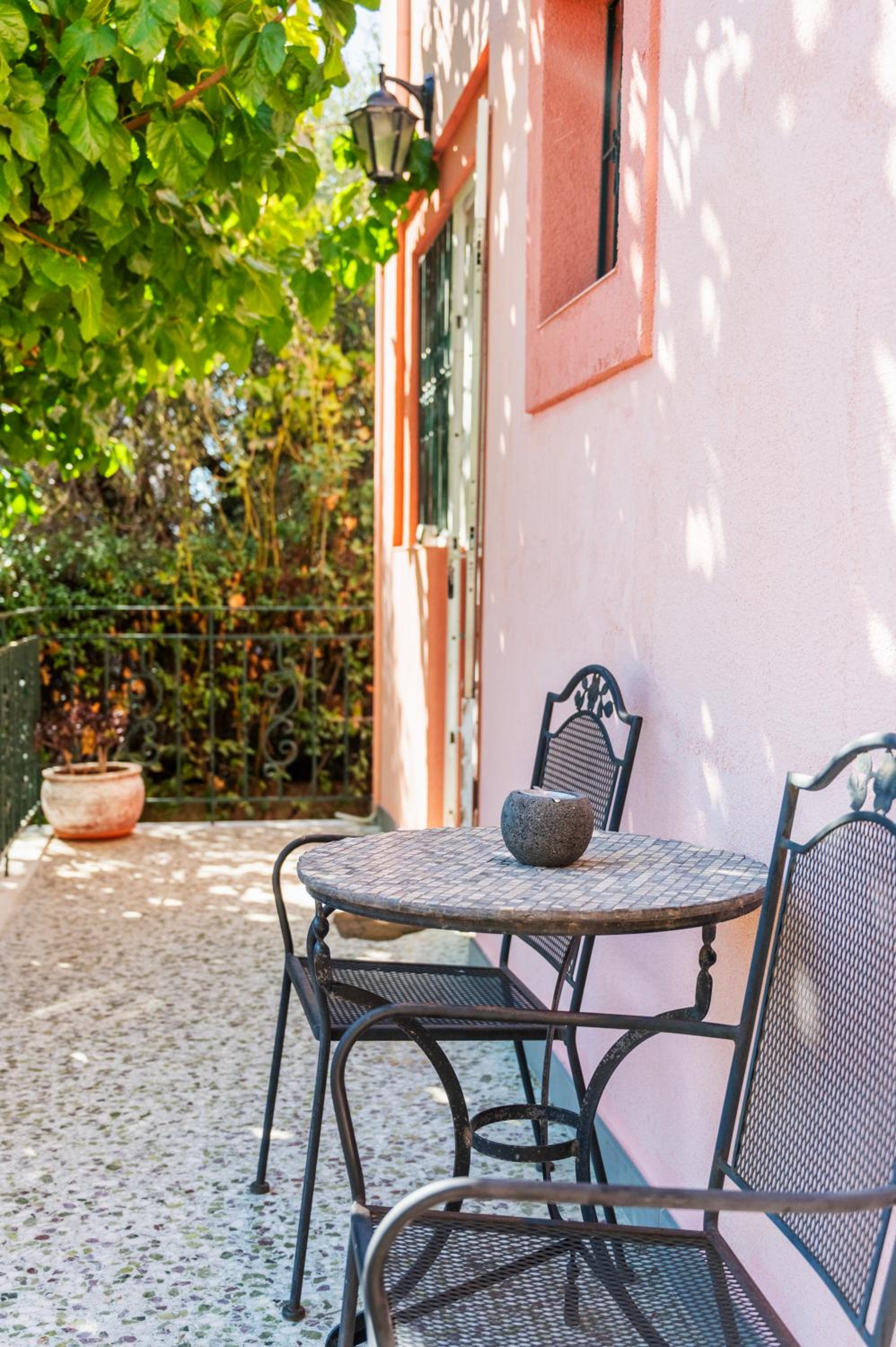 Lovely family garden house