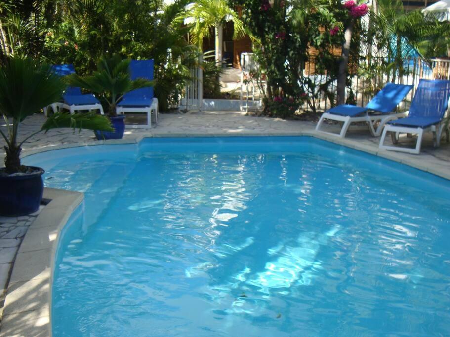 Appartement Bleu Outremer Petit Havre, le Gosier- Piscine & Plage à 2mn view 3