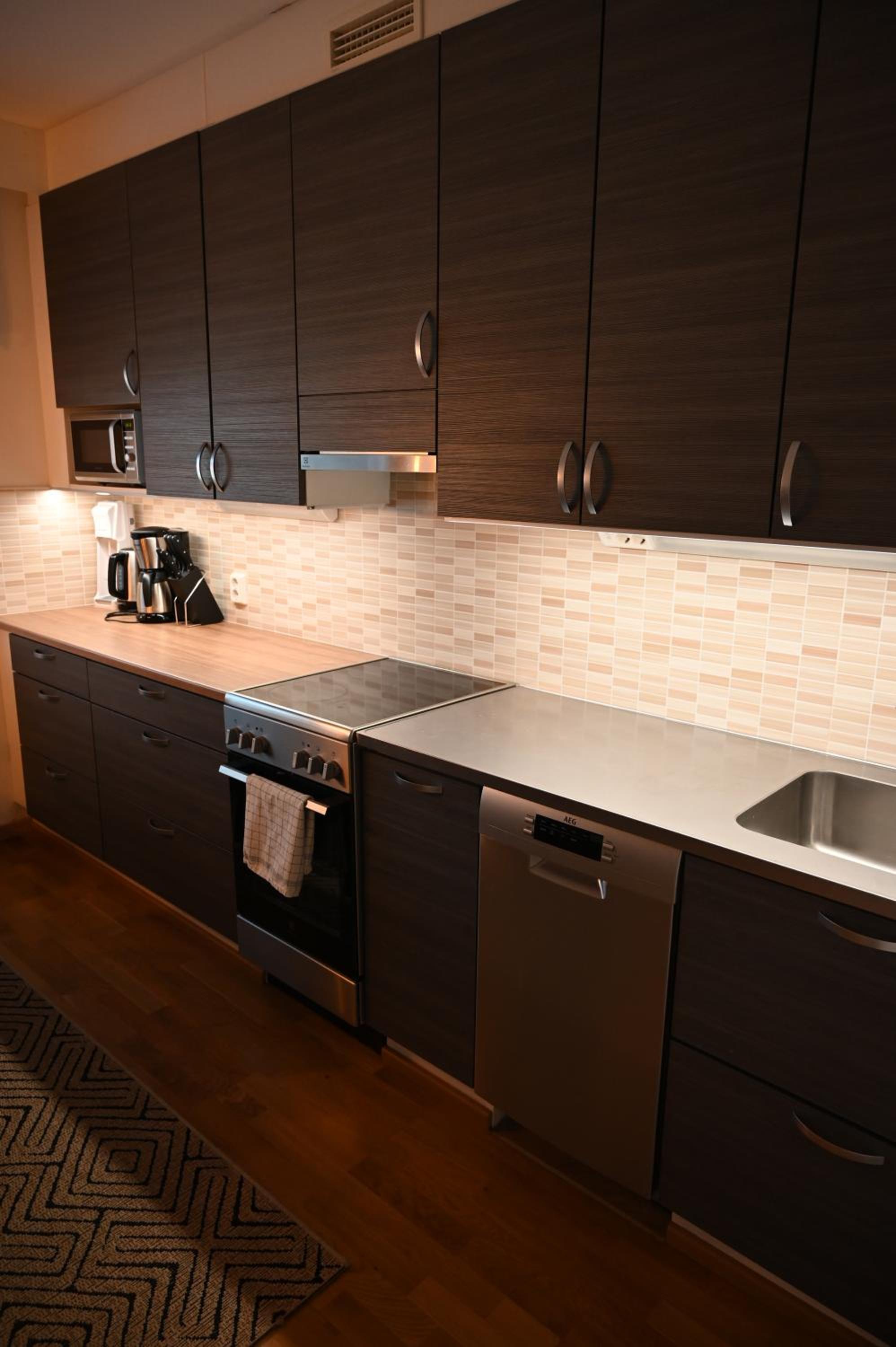 Apartment for six at the Rovaniemi city center